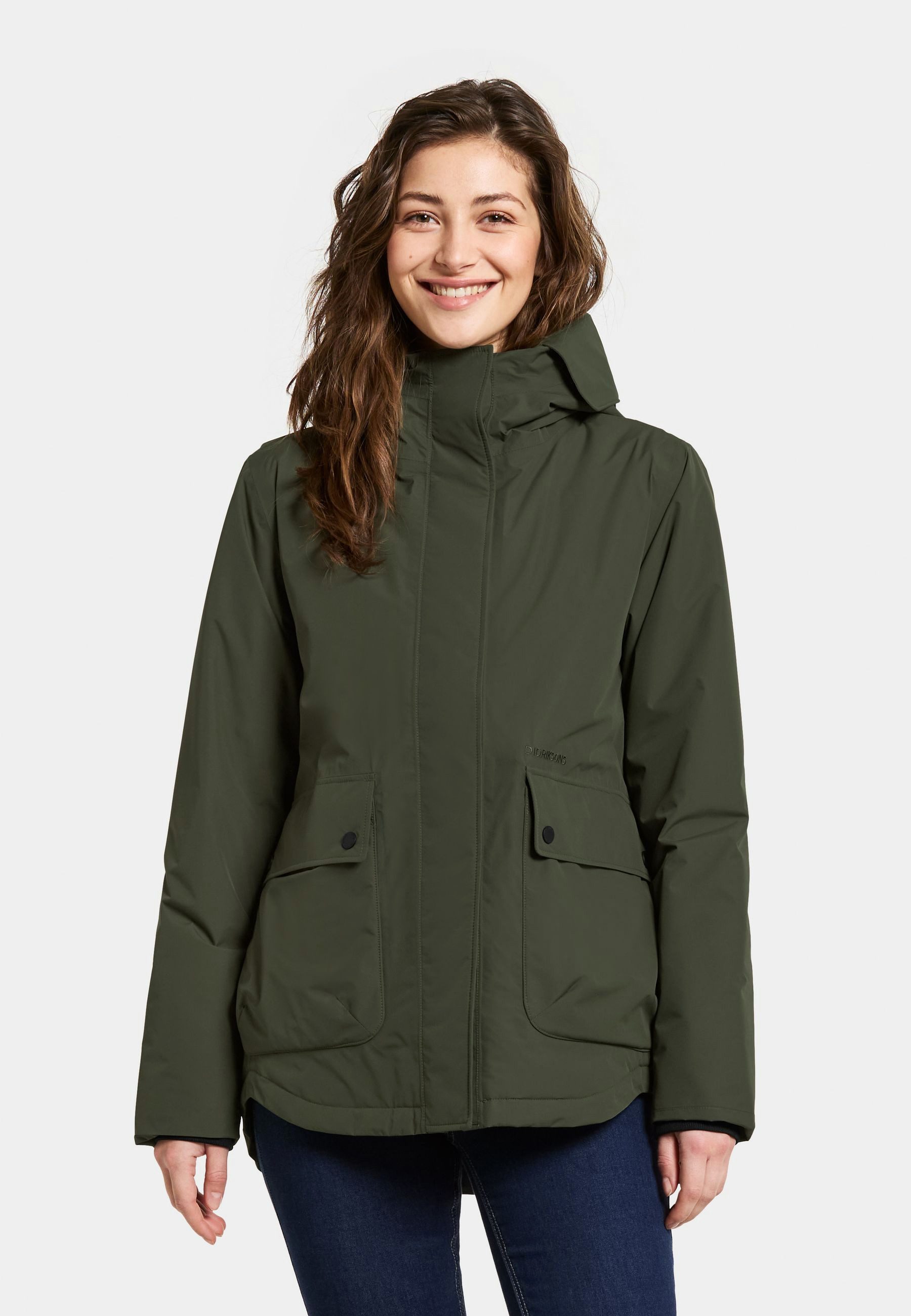 Didriksons Winterjacke Damen Winterparka Wasserdicht Kapuze günstig online kaufen