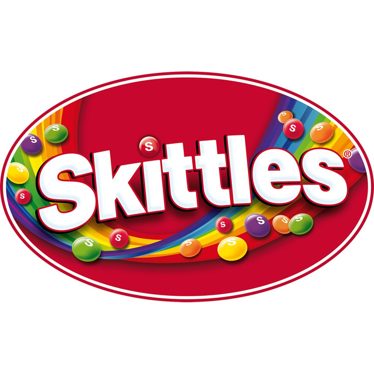 Skittles Süßigkeit, Skittles Fruits Kaubonbons in Zuckerhülle mit Fruchtgeschmack 136g