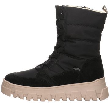 Richter Boots Kinderschuhe Leder-/Textilkombination uni Stiefel Leder-/Textilkombination