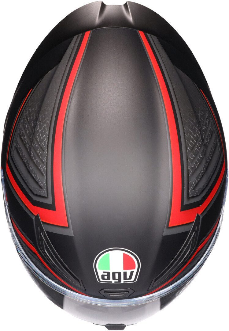 AGV Motorradhelm K1-S Sling Helm, vorbereitet für Kommunikationssystem