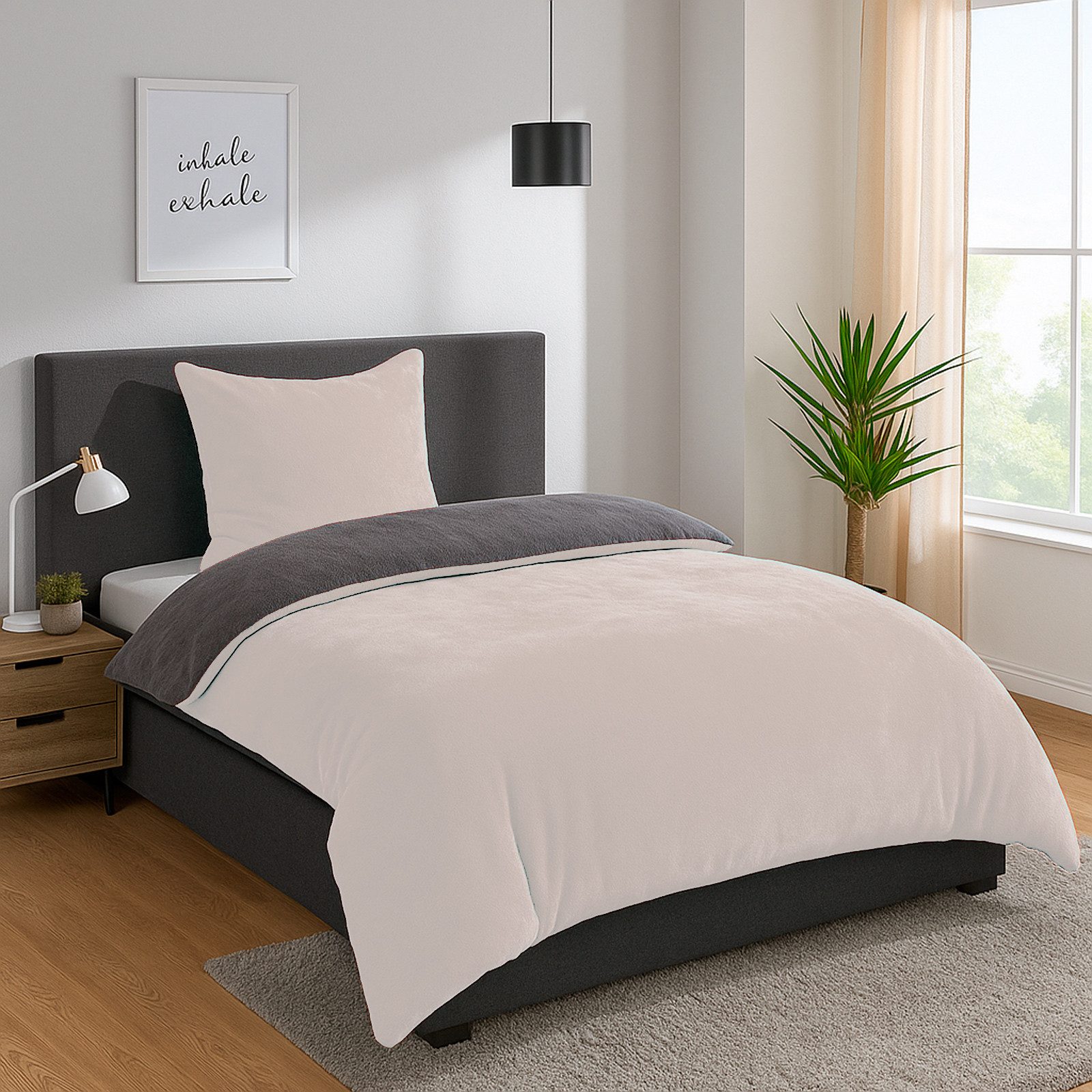 heimtexland Bettwäsche kuschelige Winter Wende-Bettwäsche Cashmere Touch, M günstig online kaufen