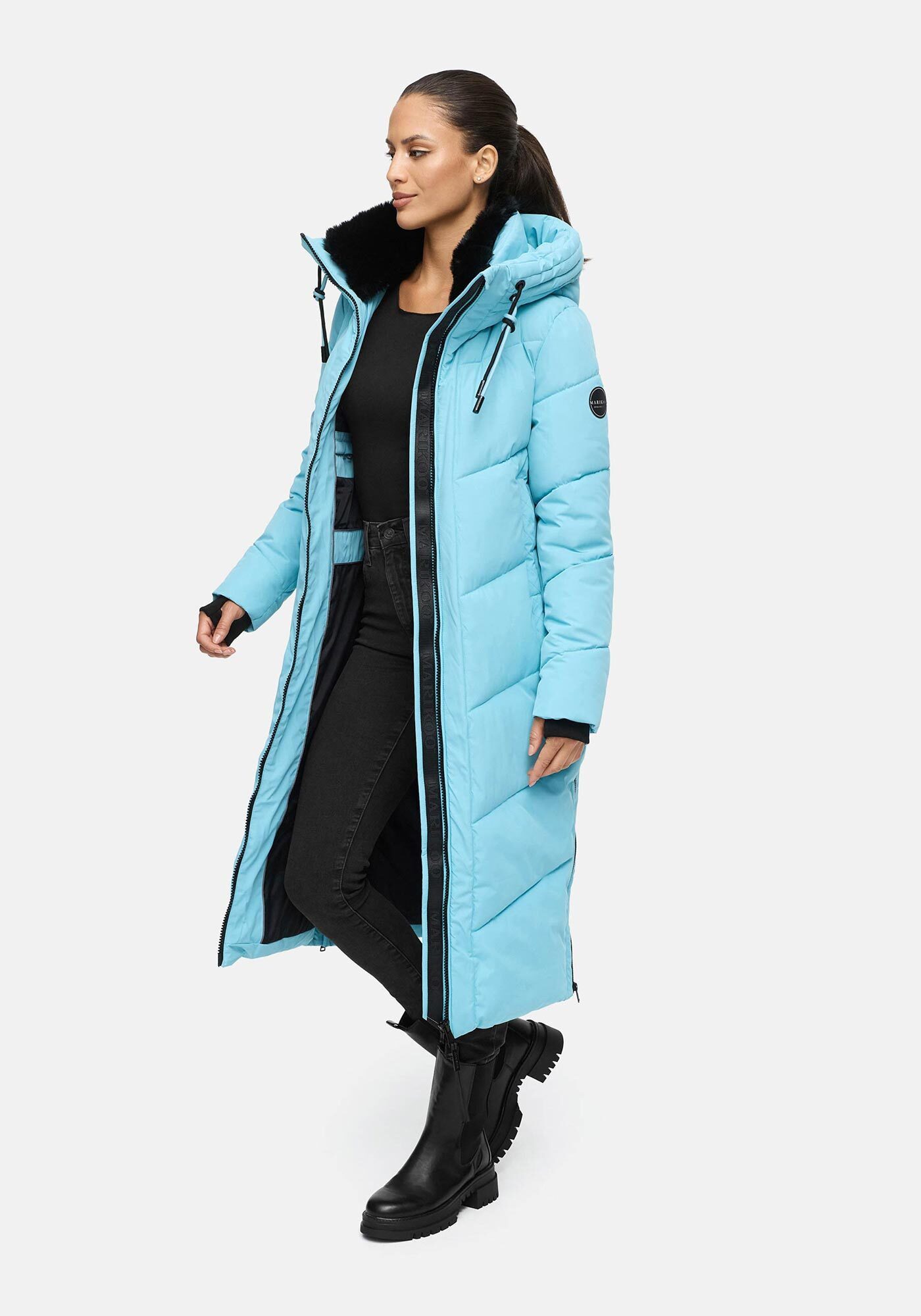 Marikoo Winterjacke Nadaree XVI Stepp Mantel günstig online kaufen