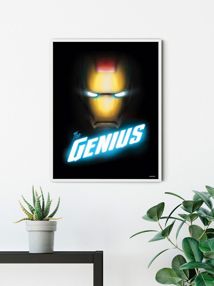 Komar Wandbild Avengers The Genius, (1 St), Kinderzimmer, Schlafzimmer,  Wohnzimmer