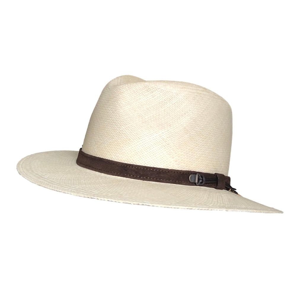 Filzhut Citysport Fedora Panama Fashion Lederband natur