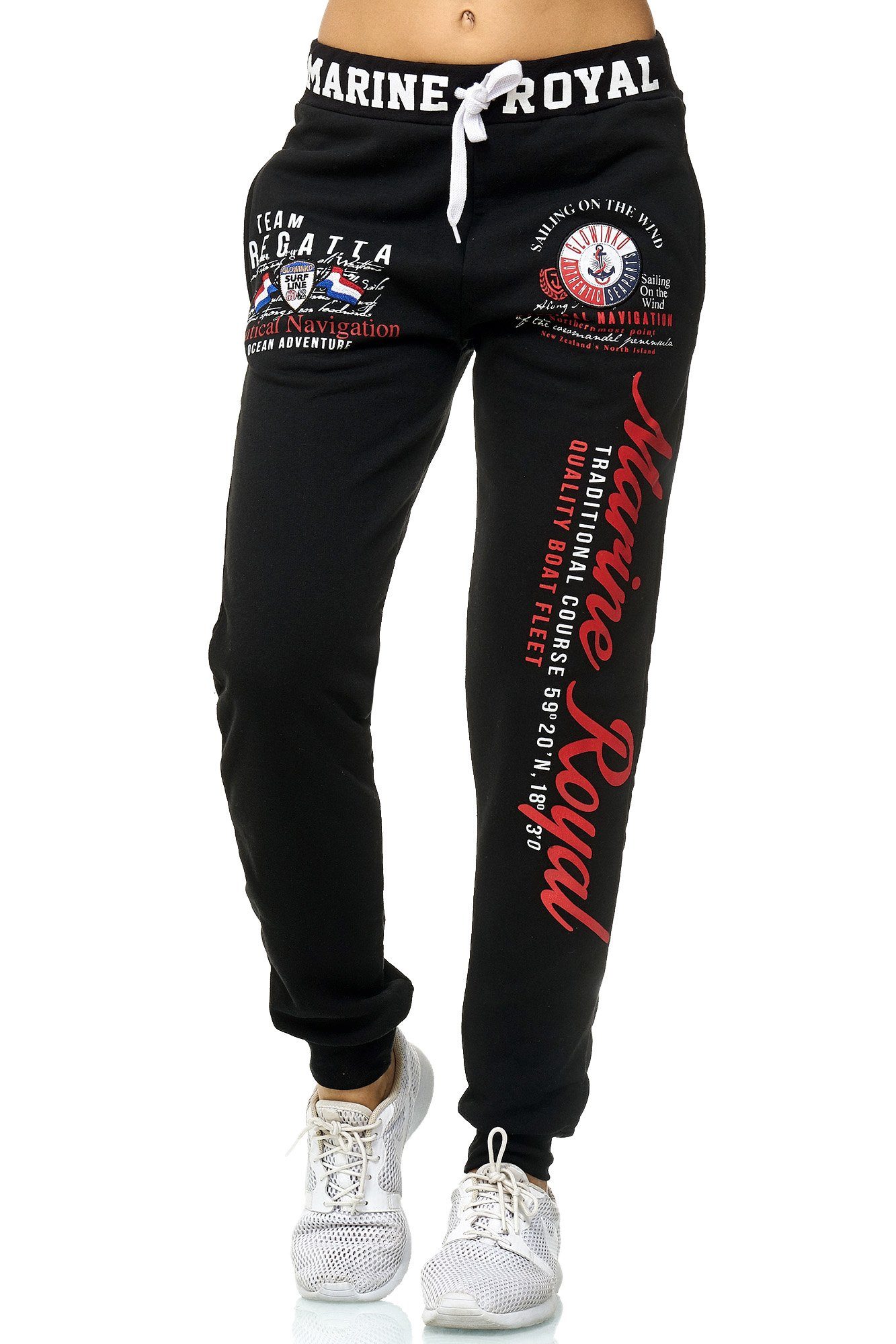 L.gonline Jogginghose Damen JoggingHOSE lang, Trainingshose Baumwolle, Spor günstig online kaufen