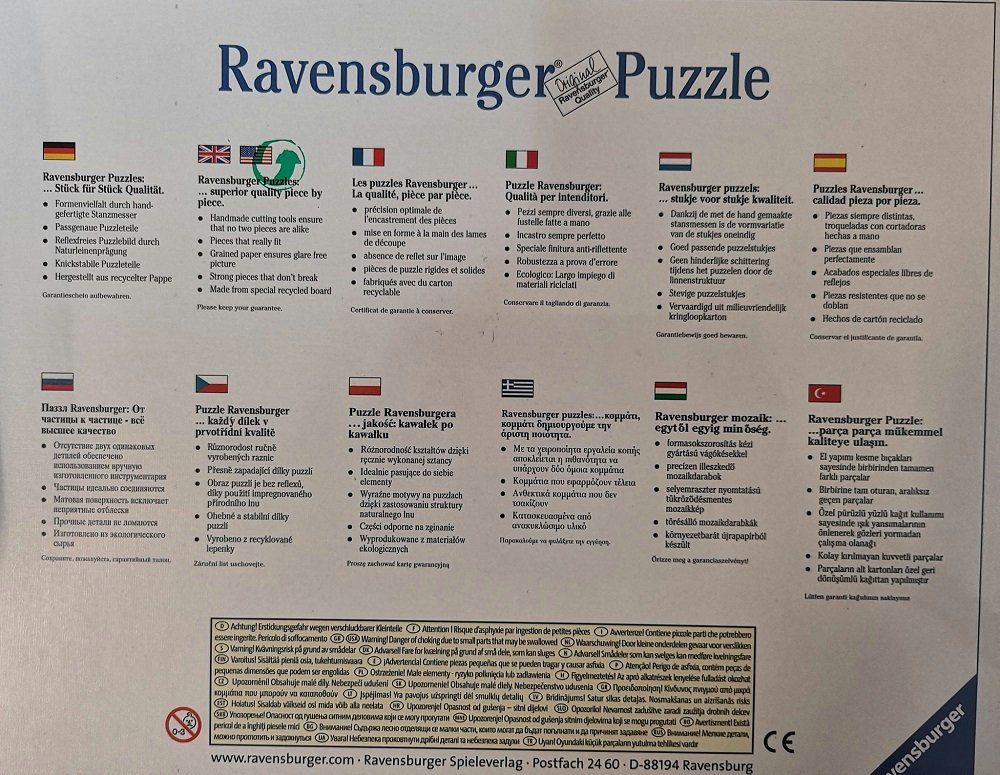 Ravensburger Puzzle Thomas & Friends Kinderpuzzle - Zug - Lokomotive Rätsel günstig online kaufen