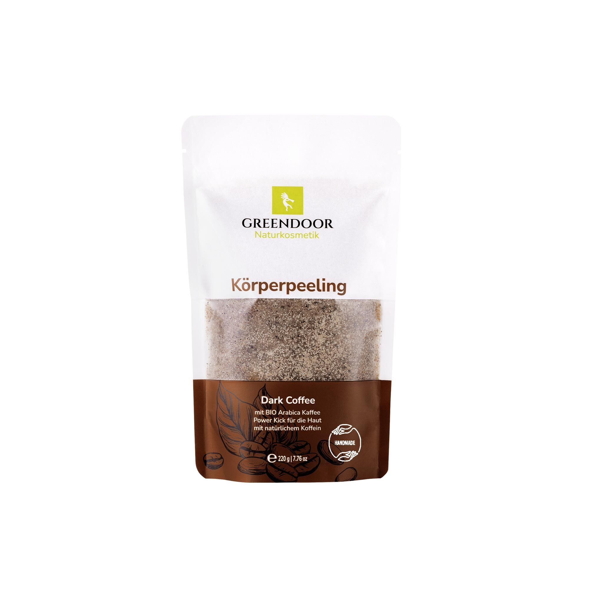 GREENDOOR Körperpeeling Körperpeeling Dark Coffee