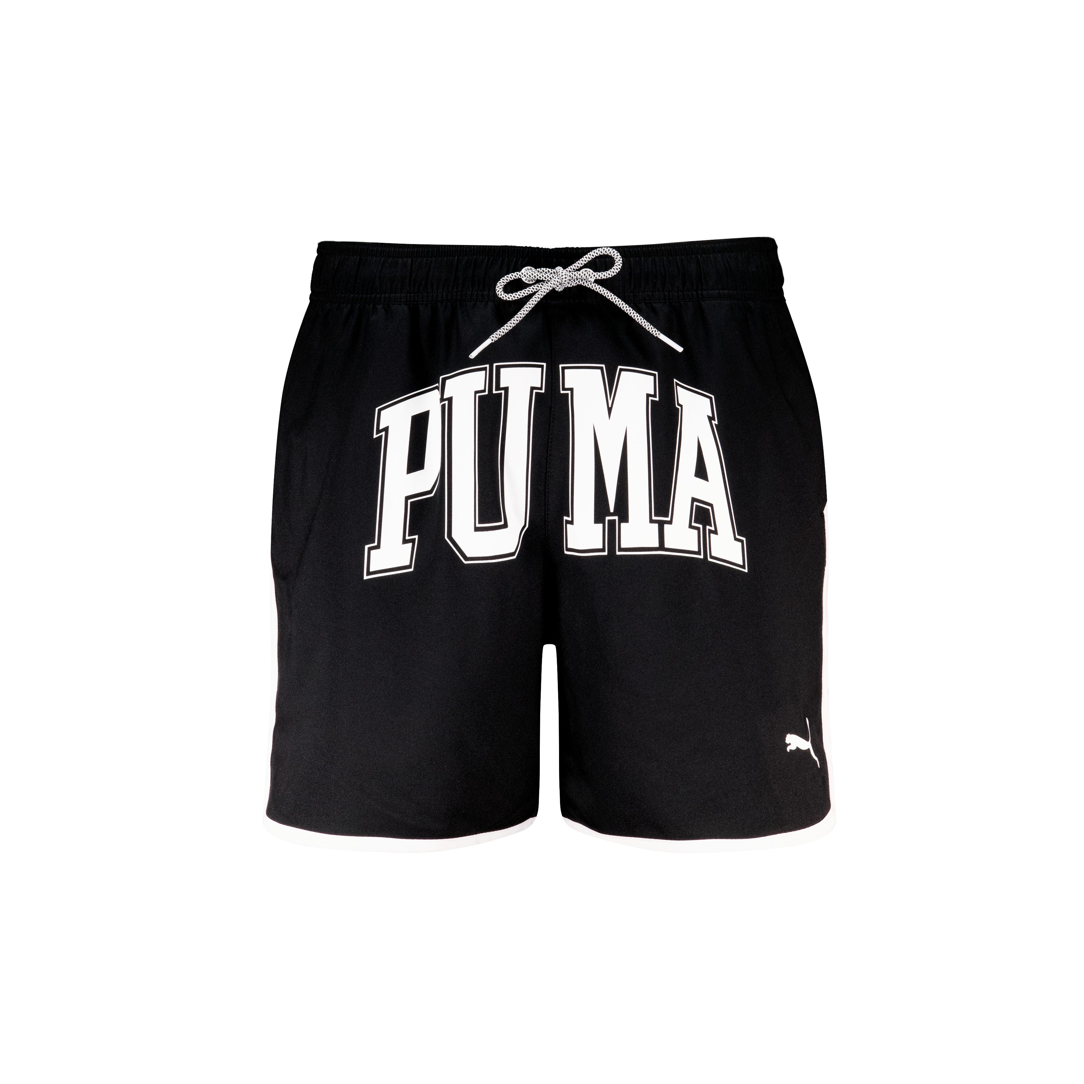 PUMA Badeshorts (1-St) mit auffälligem Logo-Schriftzug günstig online kaufen