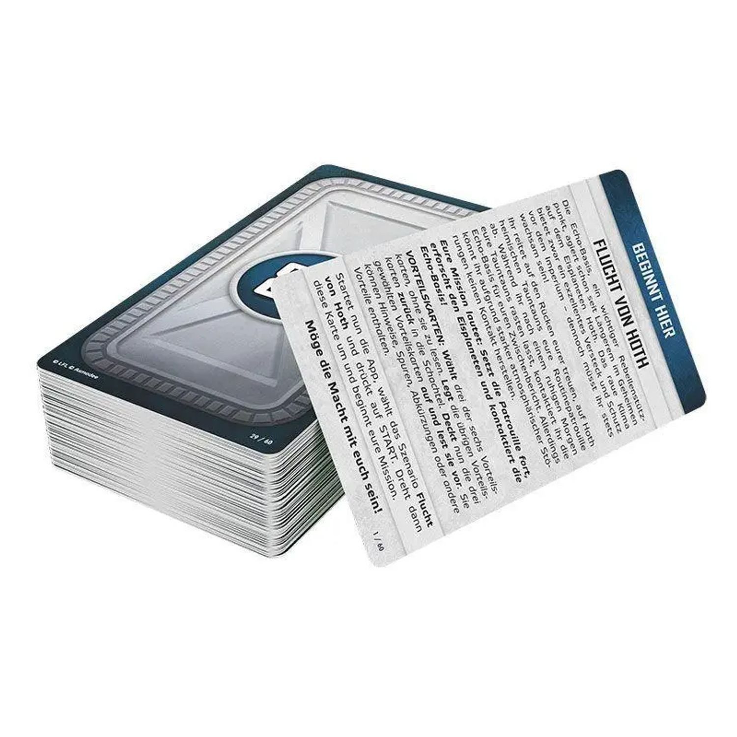 Asmodee Spiel Unlock! Star Wars Flucht von Hoth (Einzelszenario)