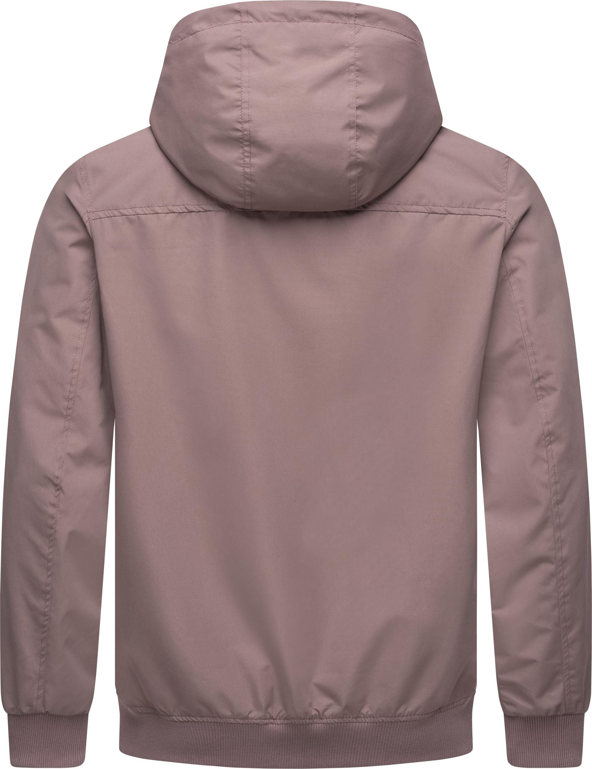 Ragwear Outdoorjacke Perci Stylische Herren Übergangsjacke mit großer Kapuze