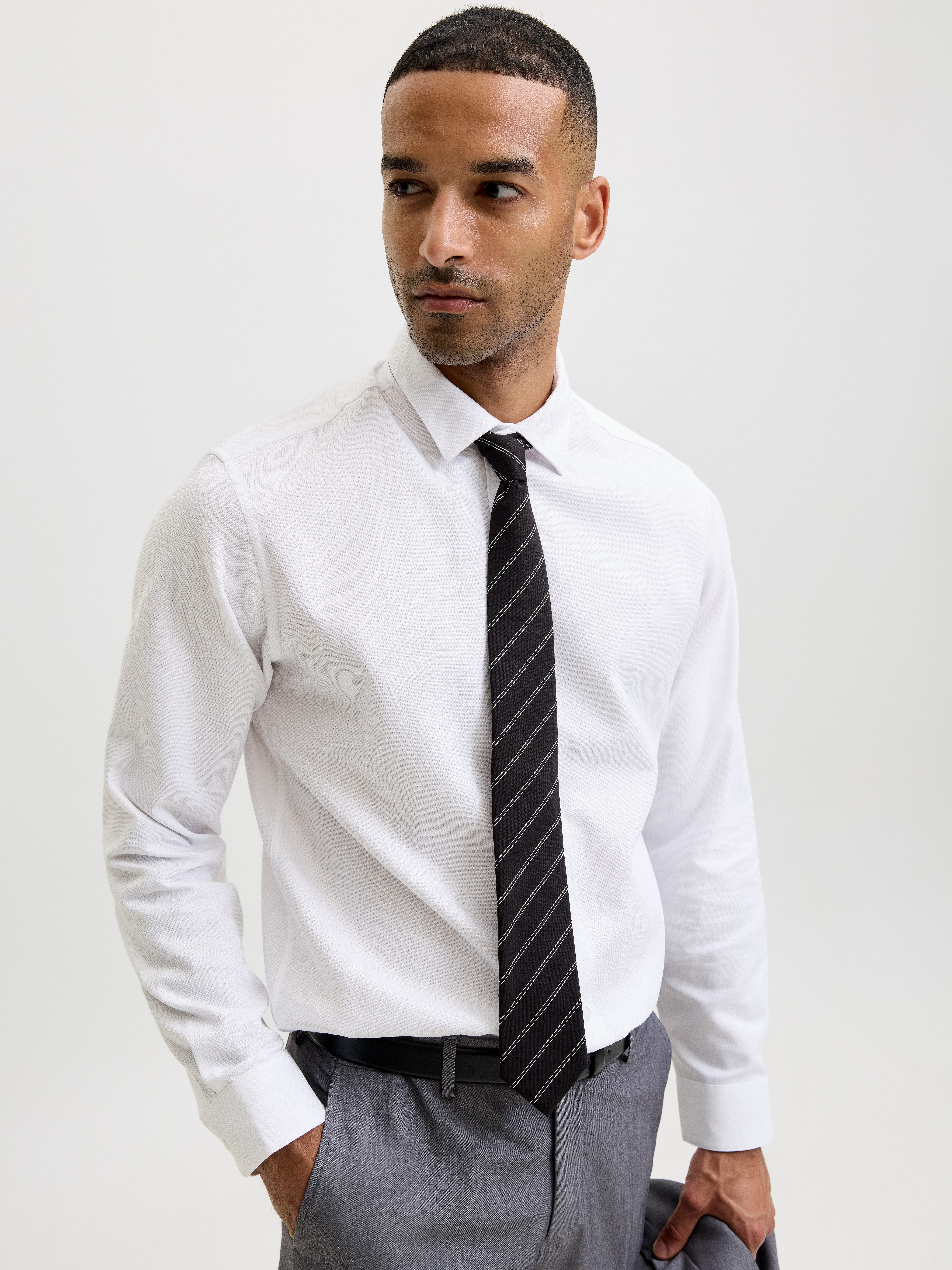 Jack & Jones Langarmhemd JJJOE STRUCTURE SHIRT L/S
