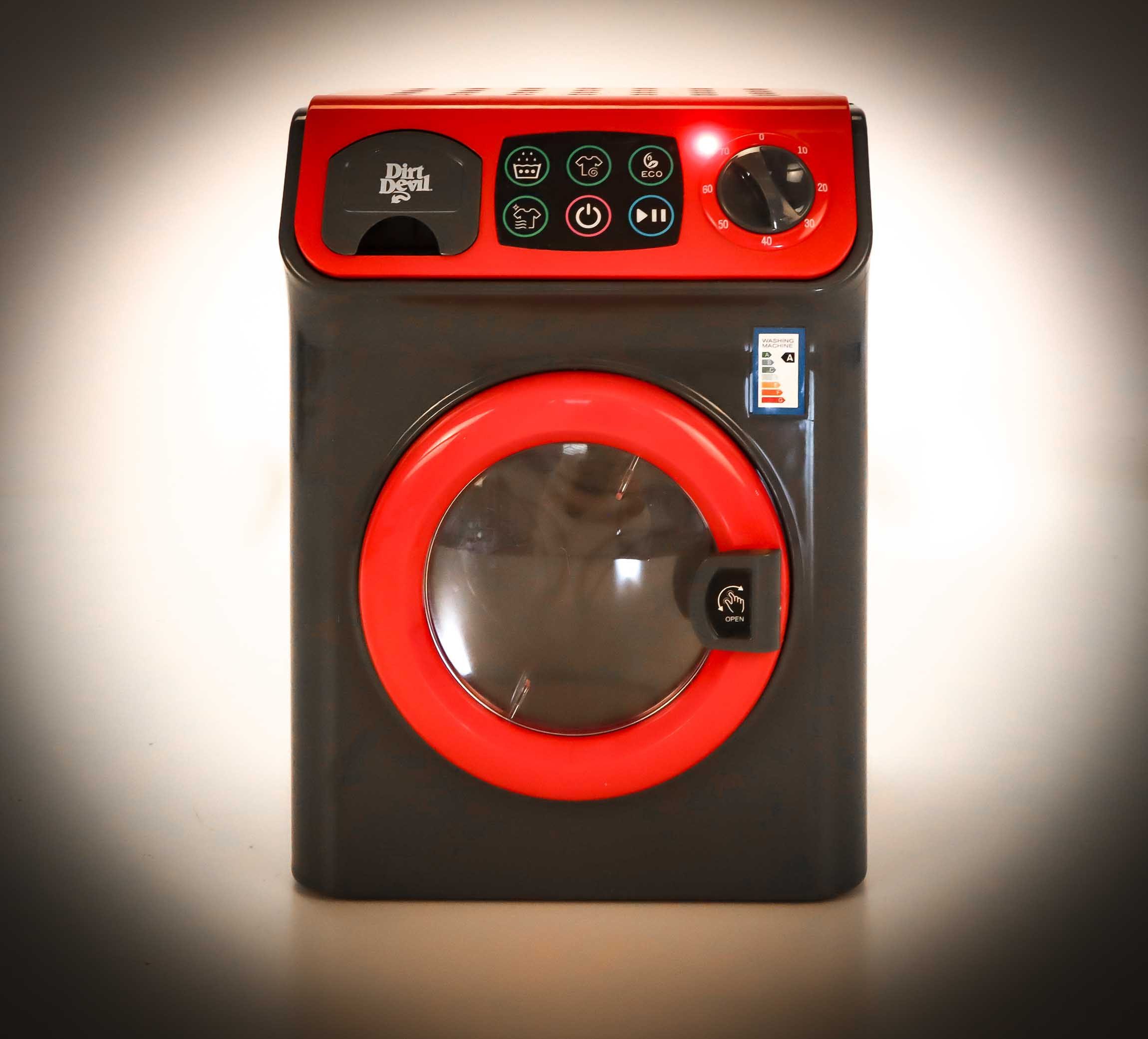 DIRT DEVIL Kinder-Waschmaschine Spielzeug Waschmaschine, Kinderspielzeug Waschmaschine mit Licht und Ton