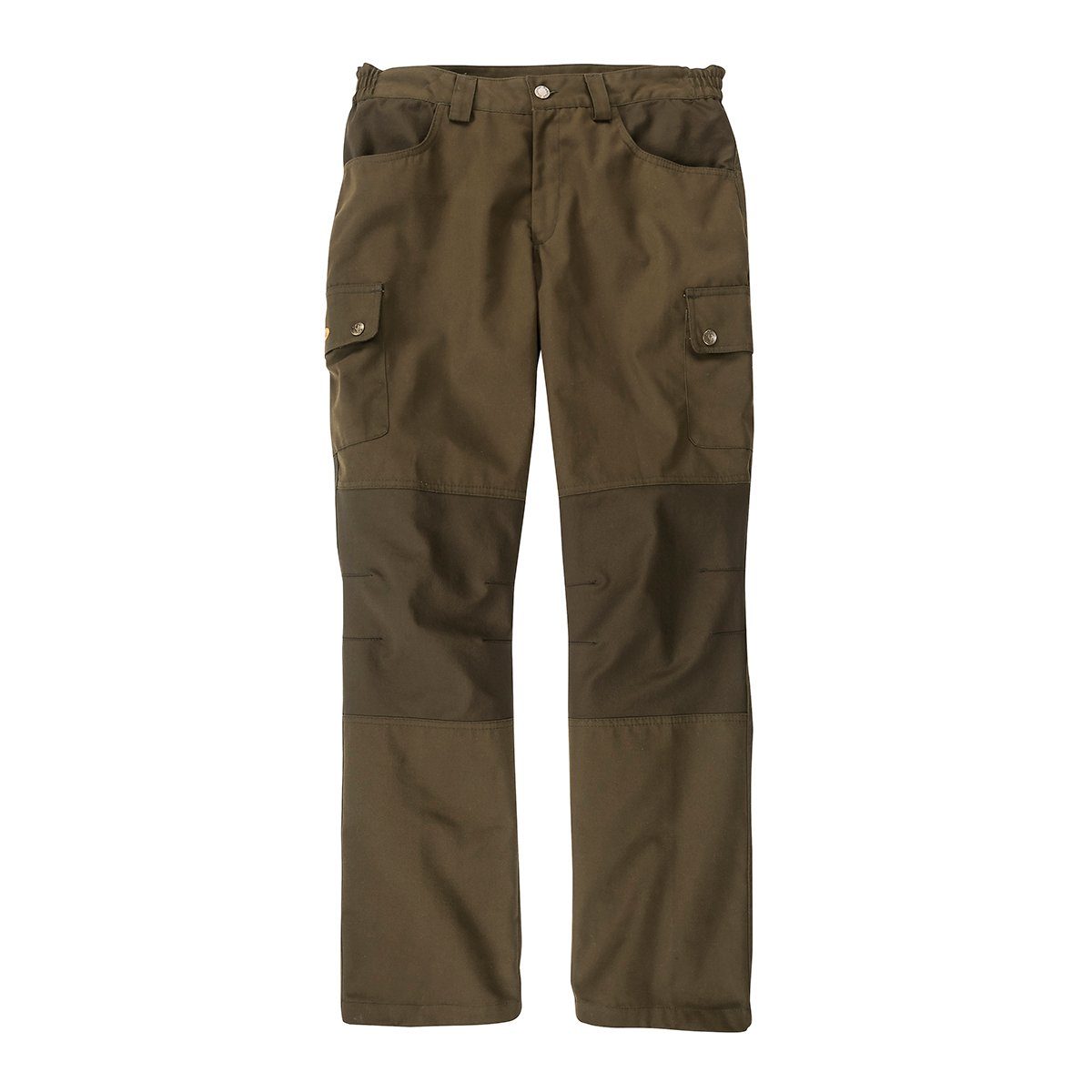 Canvas Outdoorhose Hubertus olivbraun Übergrößen Arbeitshose Hubertus