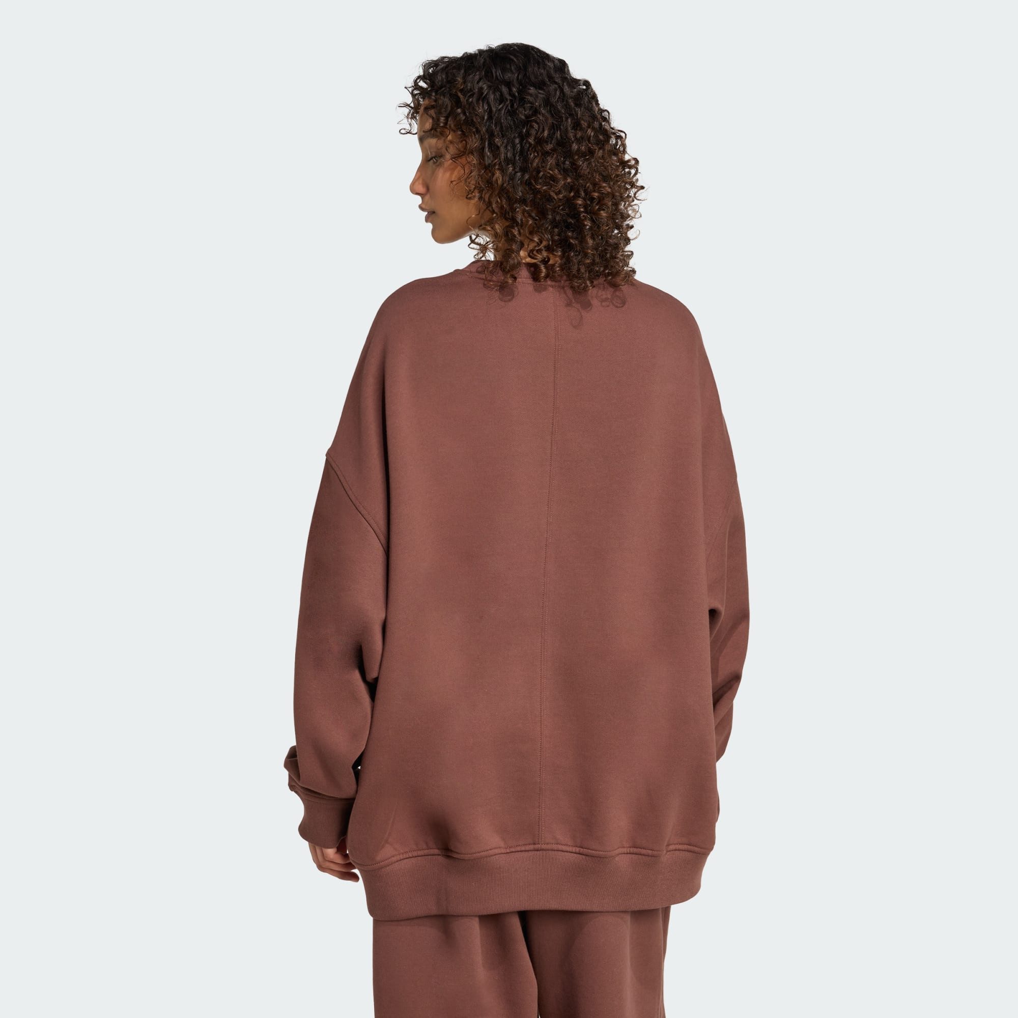 adidas Originals Jogginganzug ESSENTIALS LINEAR OVERSIZED SWEATSHIRT (1-tlg günstig online kaufen