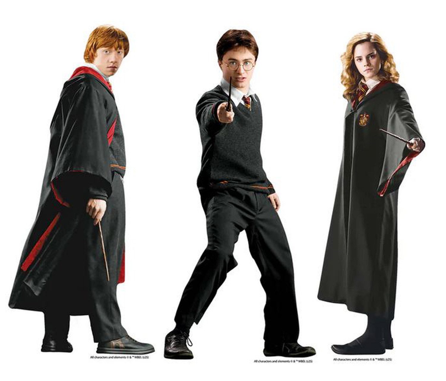 Dekofigur Harry Potter, Hermione und Ron - 3er Set Tischdekoration