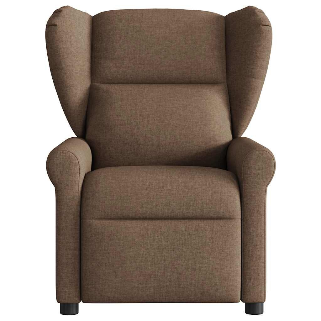 vidaXL Sessel Massagesessel Braun Stoff (1-St) günstig online kaufen