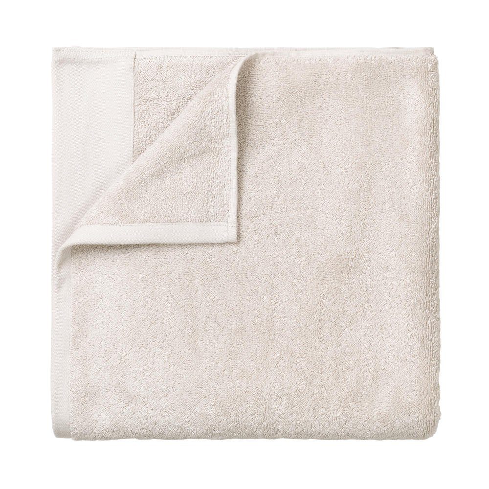 blomus Badetücher RIVA Badetuch Badehandtuch Handtuch Baumwolle moonbeam 140 x 70 cm, Baumwolle (1-St)