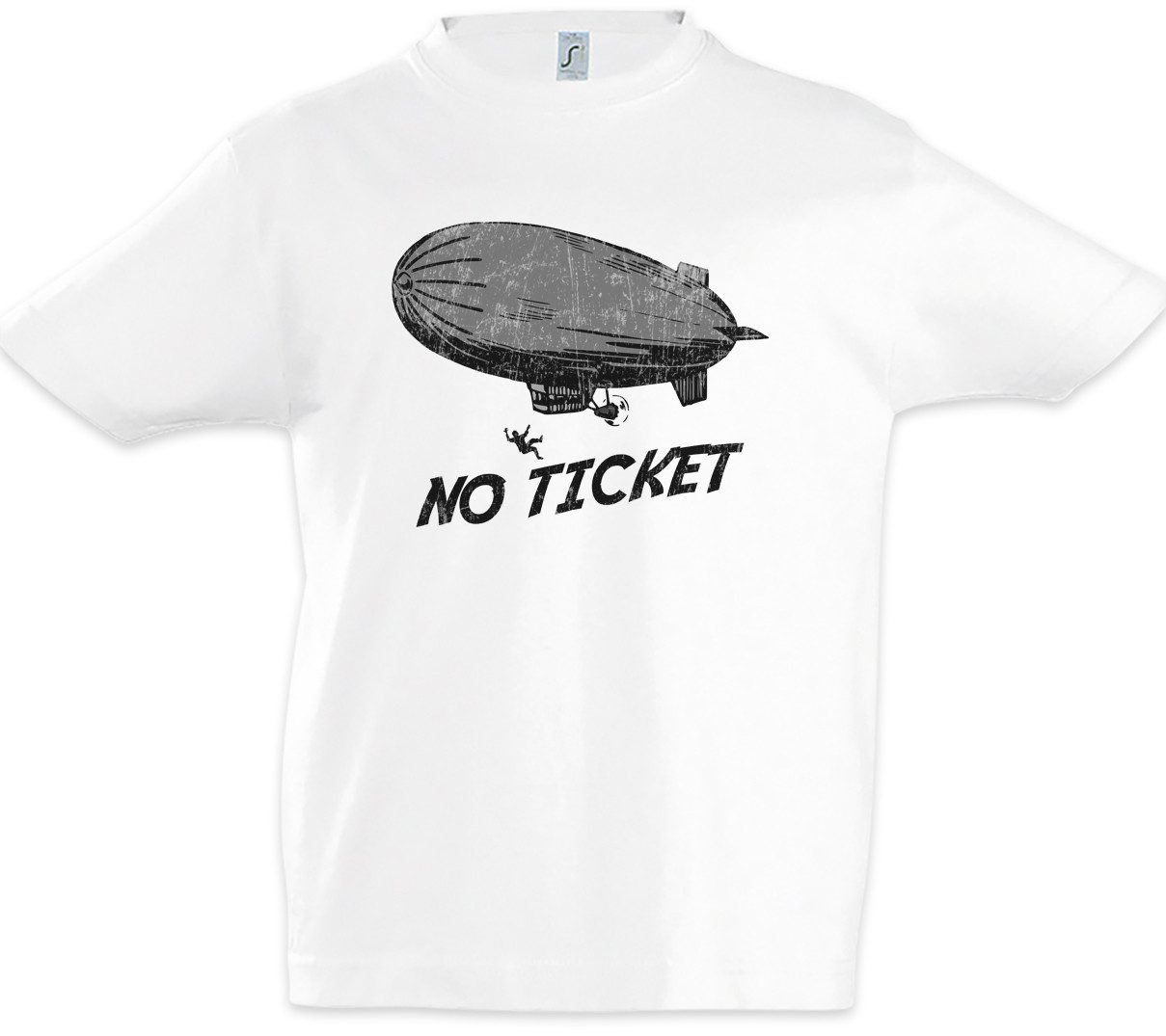 Print-Shirt No Ticket Kinder T-Shirt Indiana Fun Jones Last Indy Crusade Fun Movie