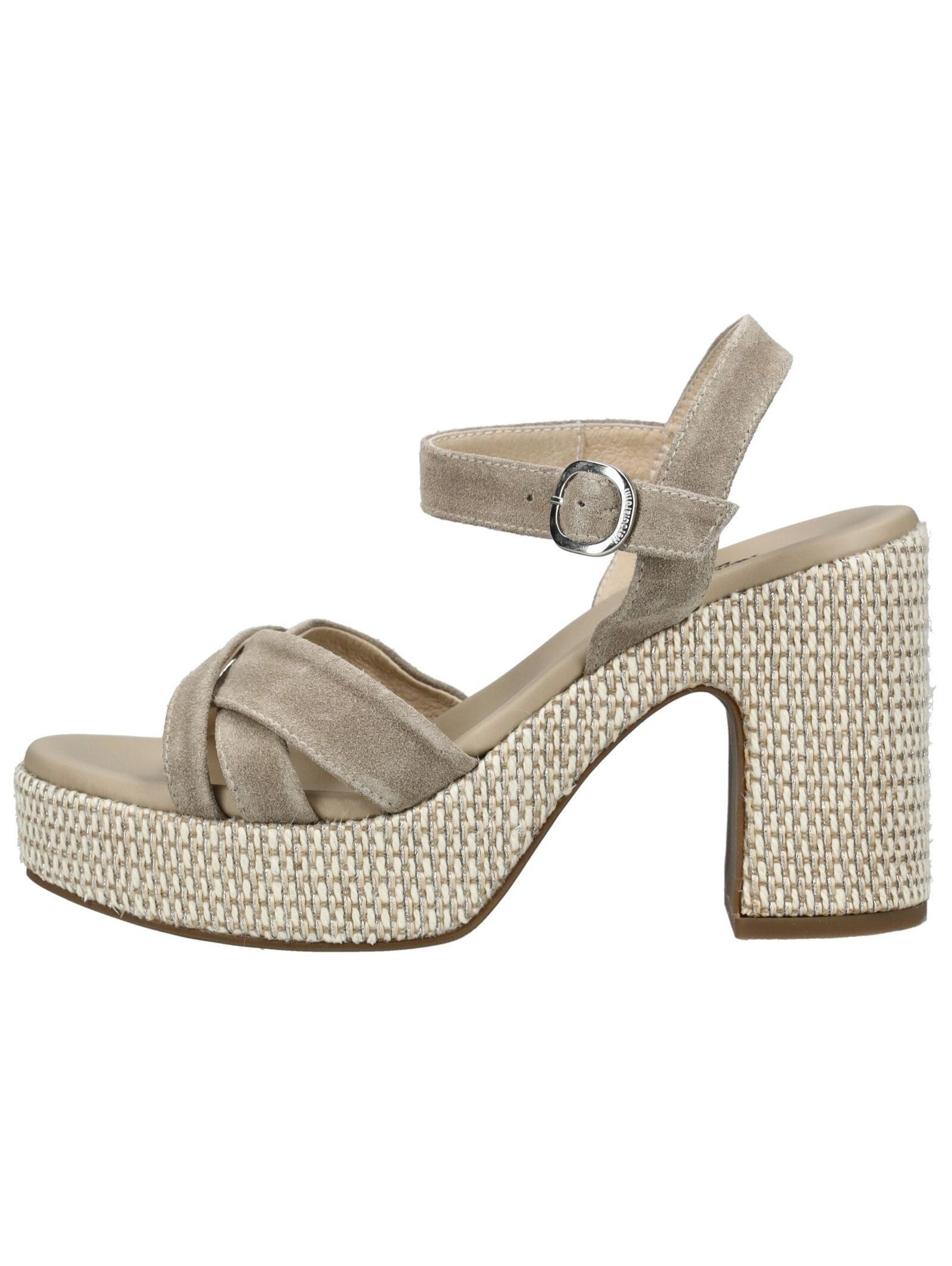Nero Giardini Nero Giardini Sandalen Veloursleder High-Heel-Sandalette