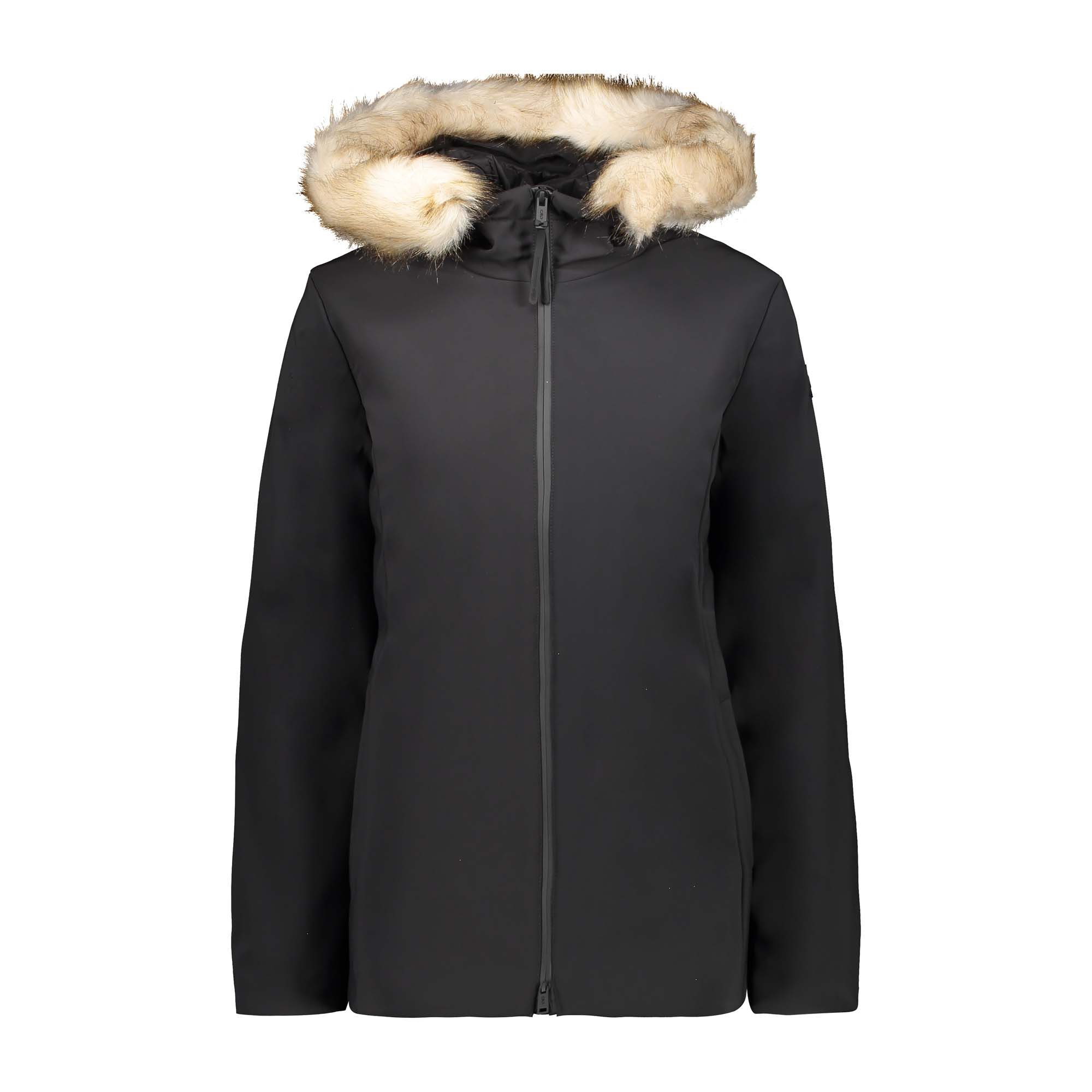 CMP Softshelljacke CMP Damen Softshelljacke Woman Mid Jacket Fix Hood 30K3776