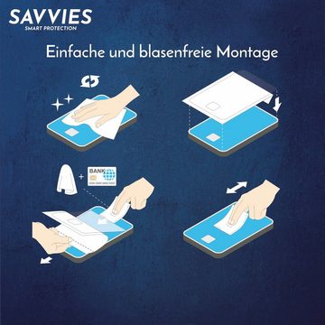 Savvies Schutzfolie für Samsung Galaxy S23 (Display+Kamera), Displayschutzfolie, 6 Stück, Folie klar