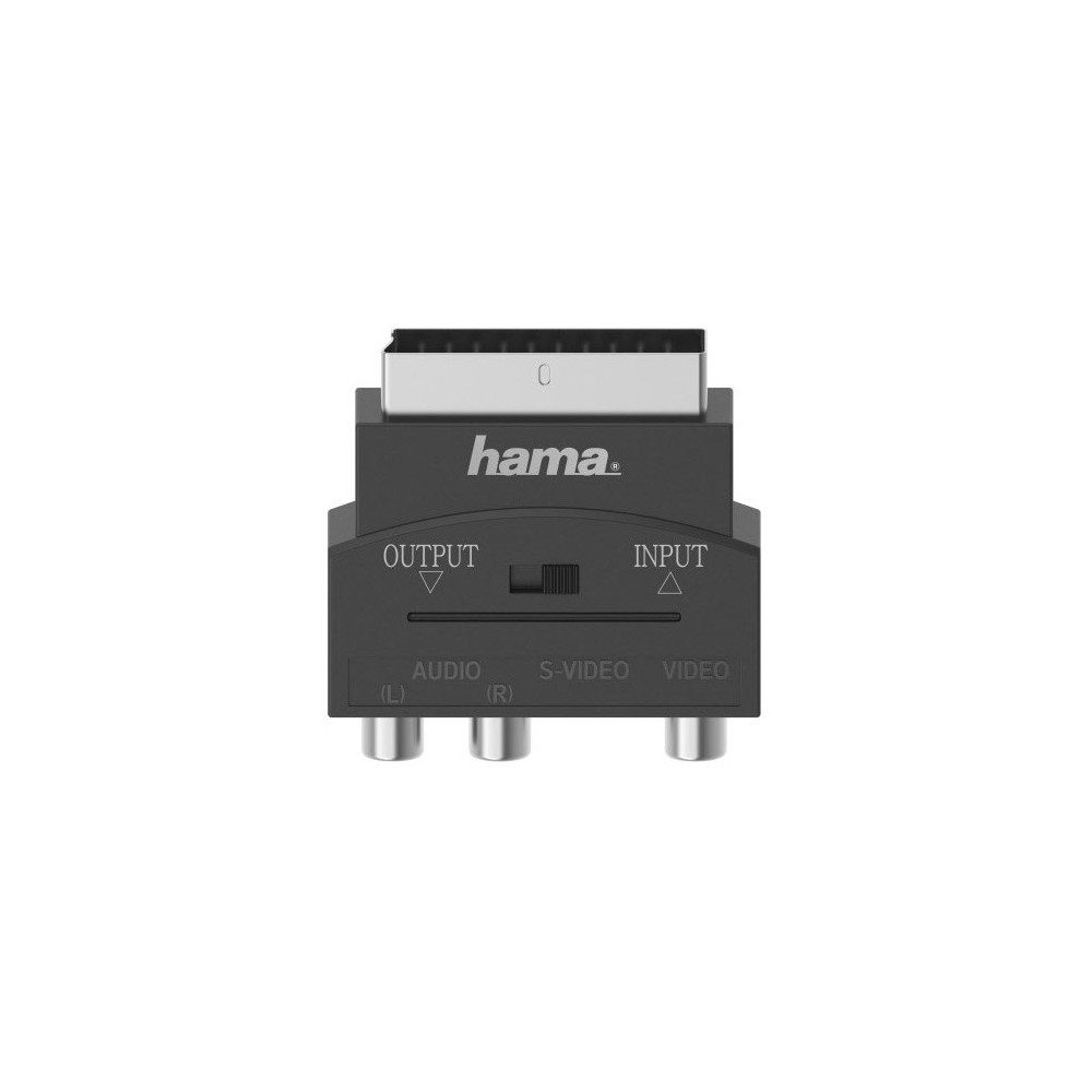Hama Hama Video-Adapter S-VHS-3 zu Scart-Stecker Video-Adapter S-VHS zu S-VHS