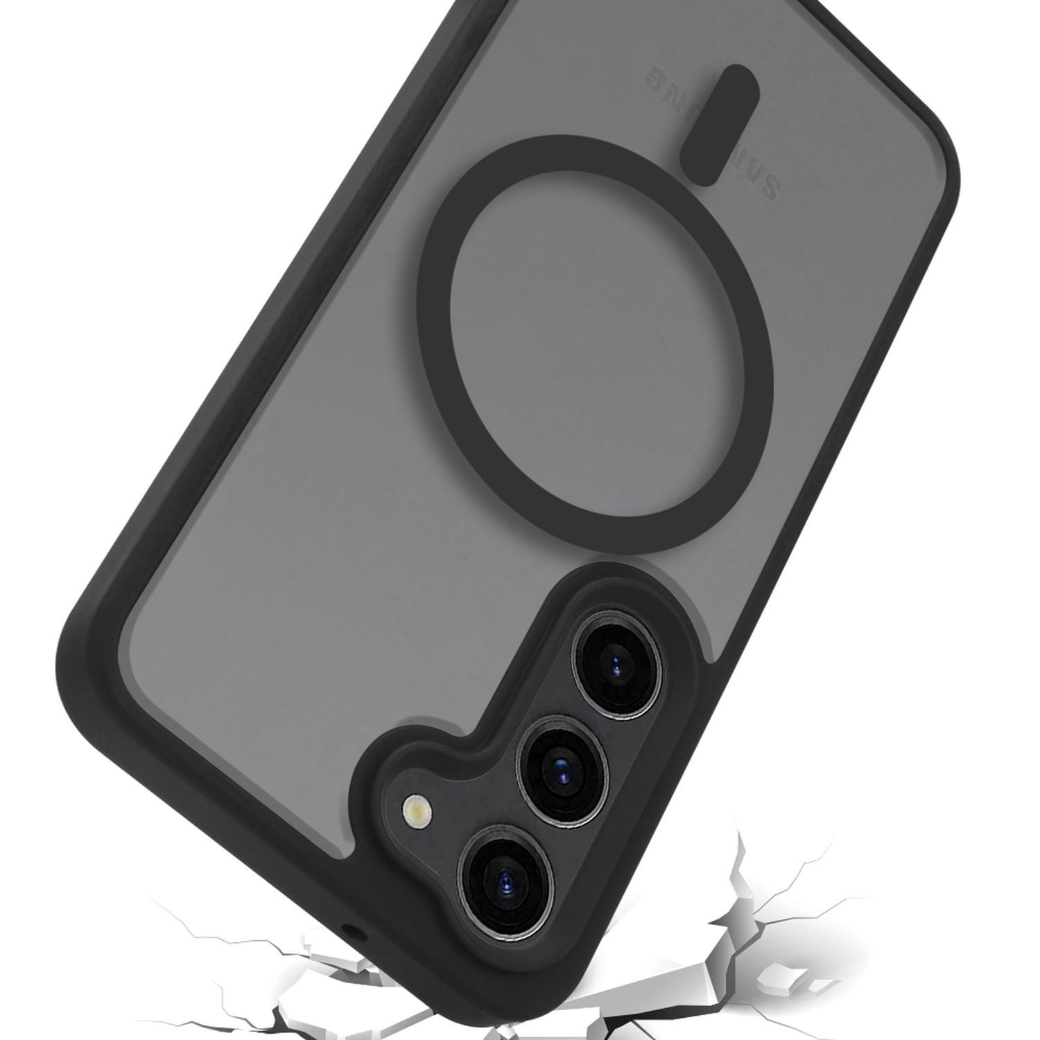 Cadorabo Handyhülle für Samsung Galaxy S23 Hülle Samsung Galaxy S23, Hülle kompatibel mit Magsafe Schutzhülle