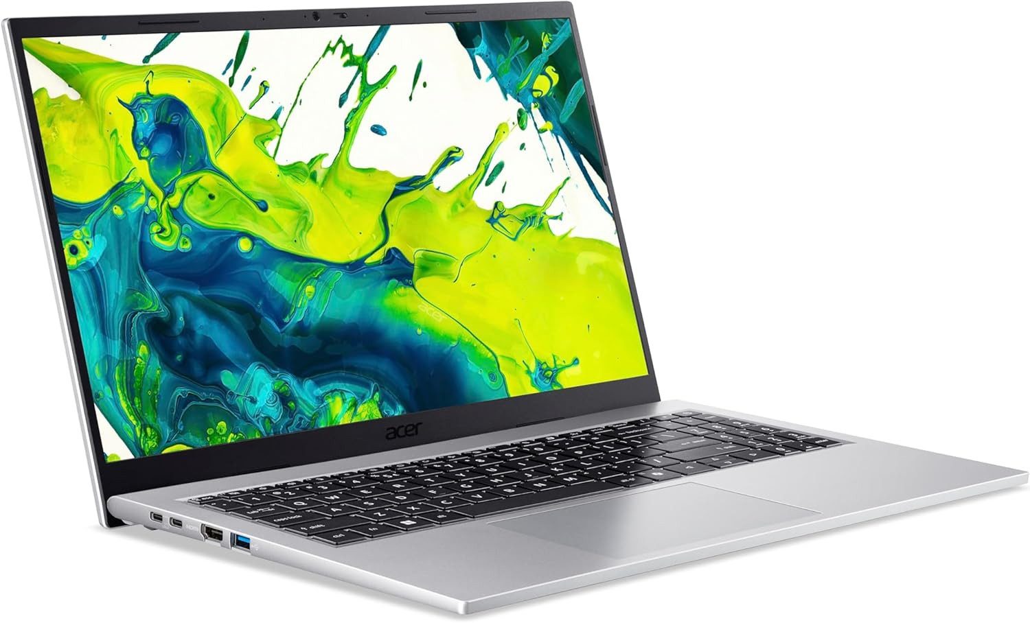 Acer Aspire Go 15 Intel Core 5 120U 5GHz 16 GB RAM, 512 GB SSD Notebook (39,62 cm/15.6 Zoll, Intel Core i5 120U, Intel Iris Graphics, 16 GB, 512 GB SSD, Webcam, Wi-Fi 6 (802.11ax), HDMI 2.1)