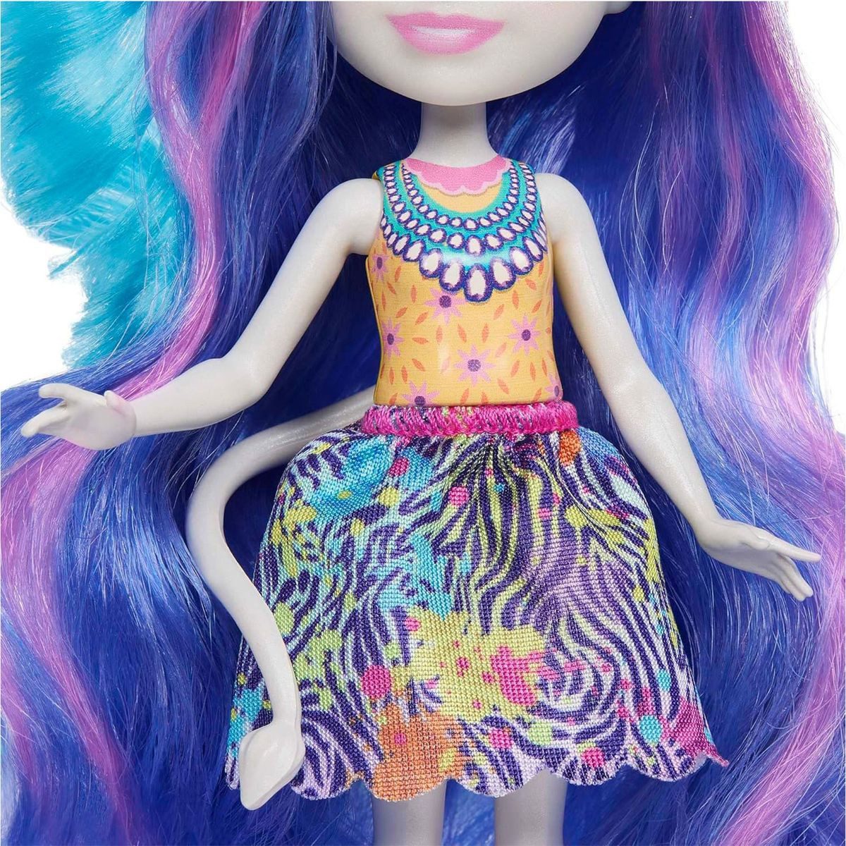 Mattel® Stehpuppe Mattel HNV28 - Enchantimals - Glam Party - Puppe + Zubehör & Tierfreu
