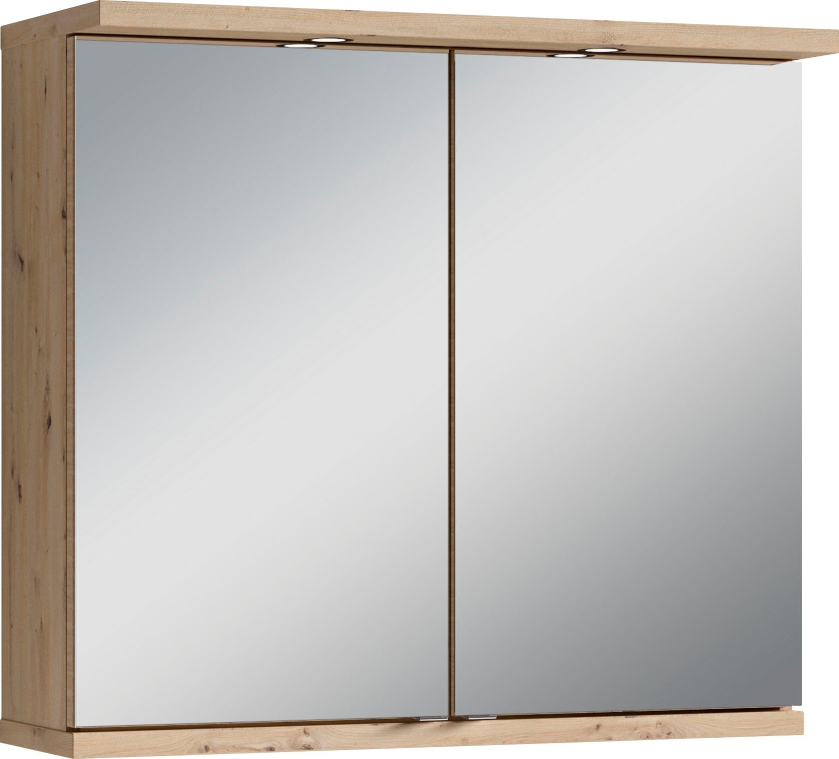 01LK NUSA Spiegelschrank Set) Homexperts (1er (94477)