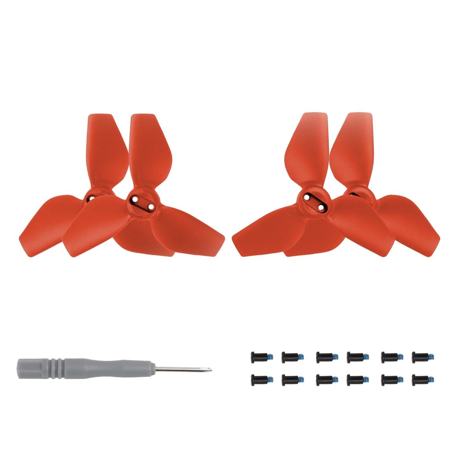 Wigento Für DJI Neo Drohne 2x Sunnylife Color 2016S 3-Blatt Propeller Rot Zubehör Drohne
