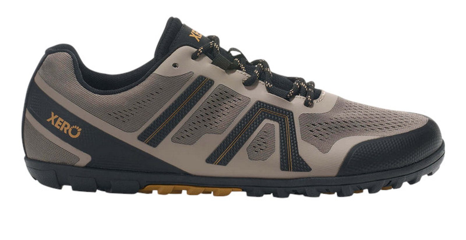 Xero Shoes Minimal-Travelschuhe Mesa Trail II hellbraun/schwarz Herren Wanderschuh