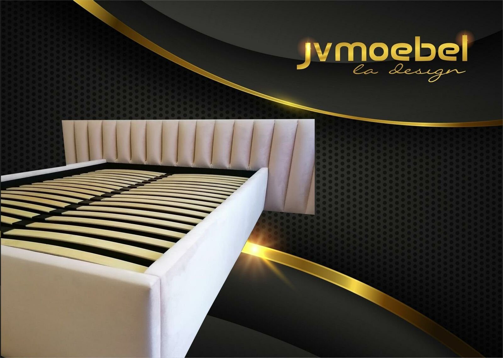 JVmoebel Bett, Modernes Design Bett xxl Betten Luxus Stil Doppel Hotel Leder