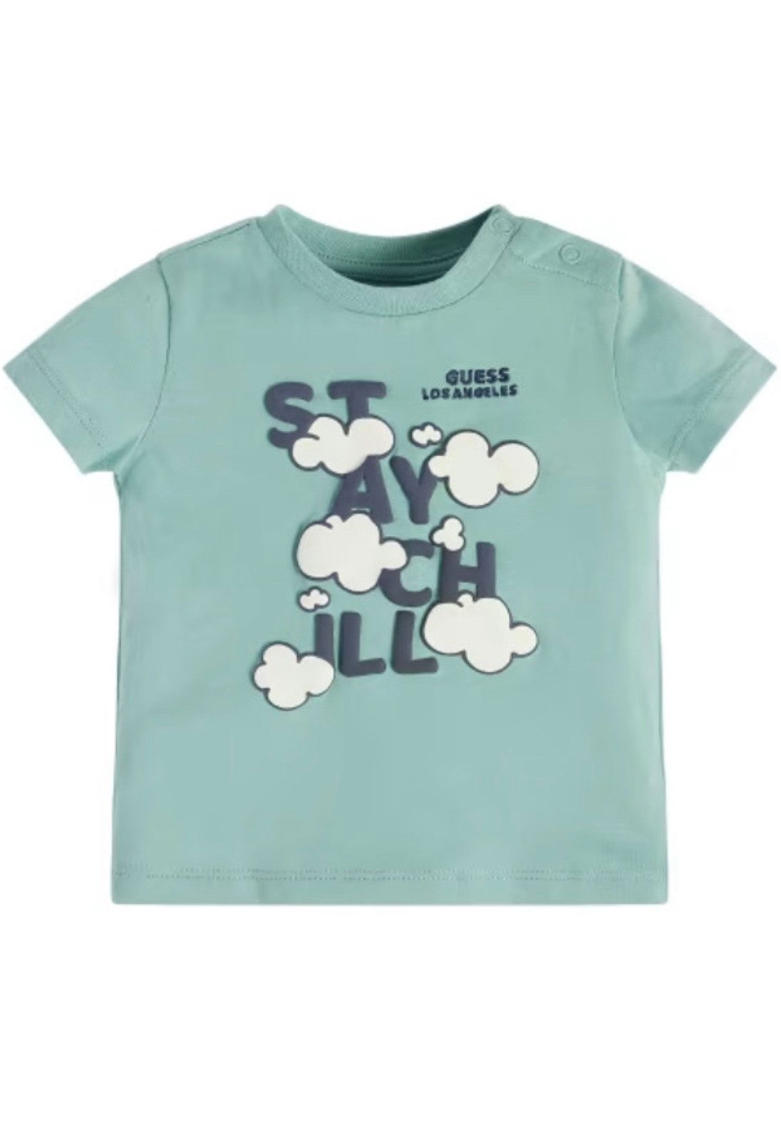 T-Shirt Baby T-Shirt Jungen Baumwolle kurzarm weich Print Wolken