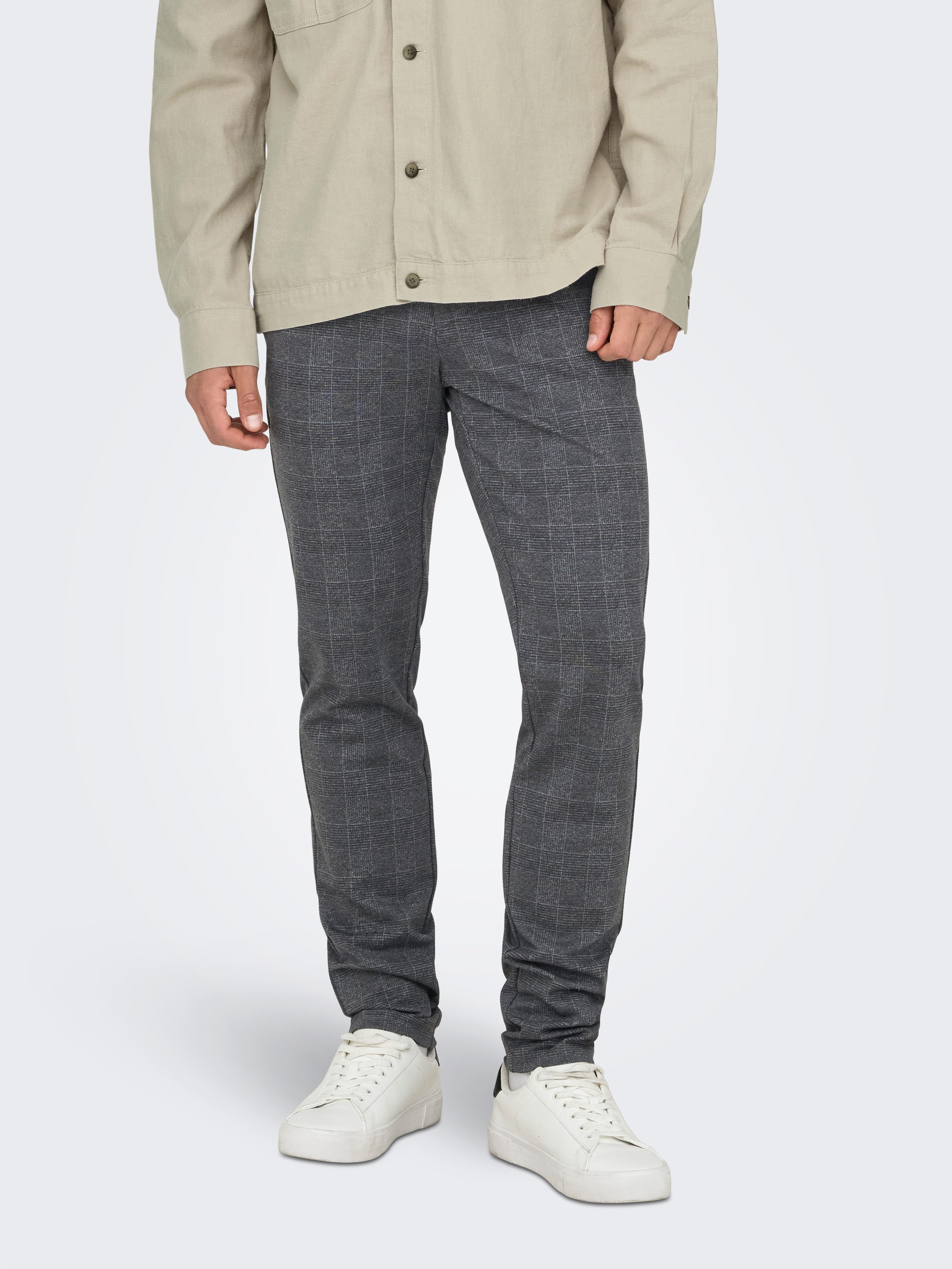 ONLY & SONS Chinos ONSMARK SLIM CHECK PANTS 9887 NOOS