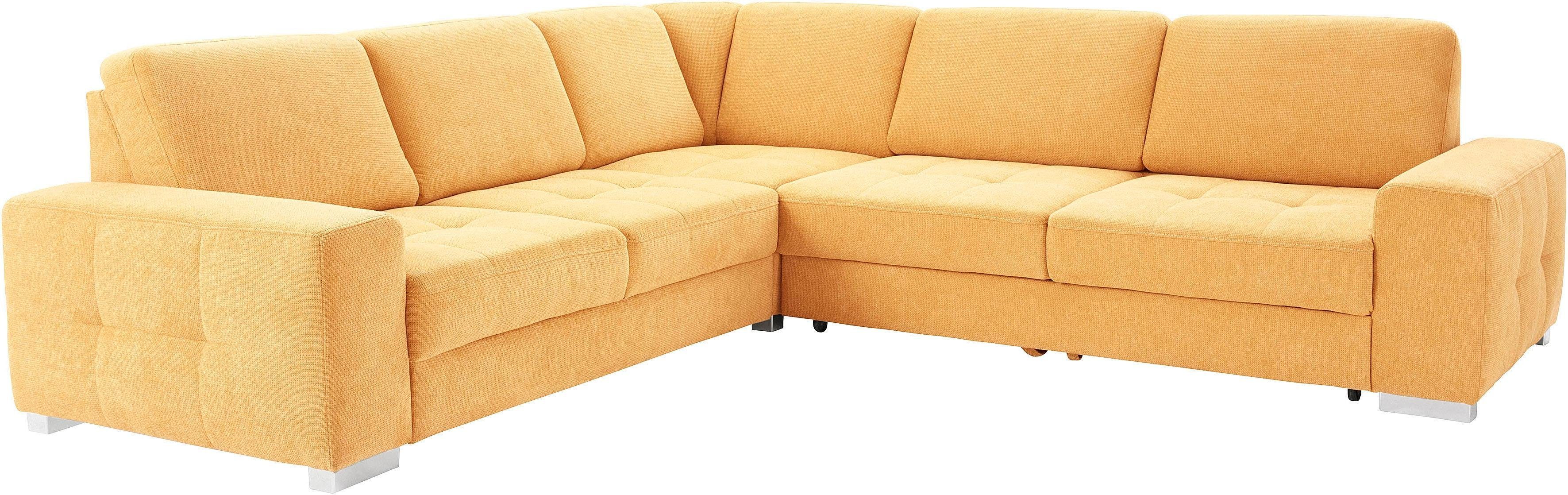 sit&more Ecksofa Santorini L-Form, mit Federkern günstig online kaufen