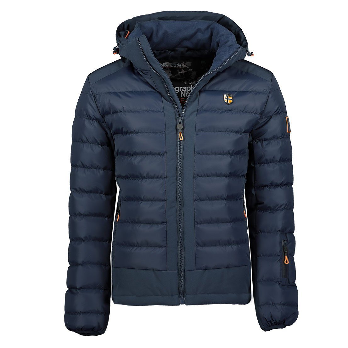 Winterjacke Navy Geographical (Warm Steppjacke Parka) AURELIEN Winter 1-St., jacket Steppjacke, Norway Jacket