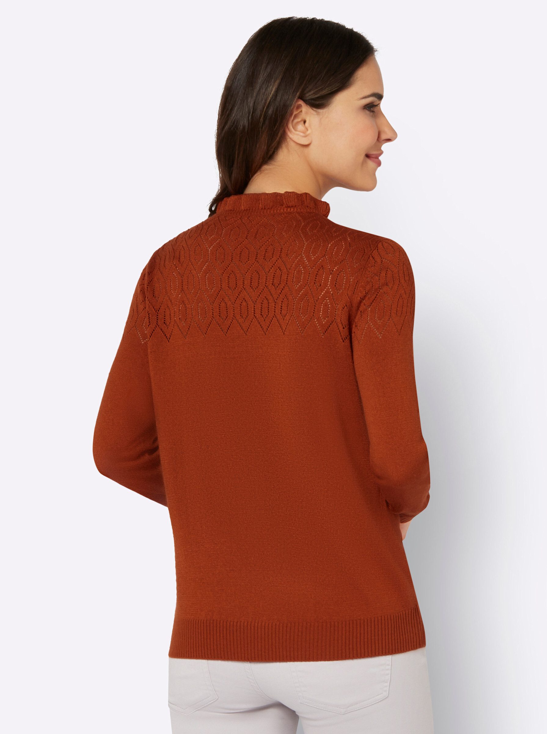Strickpullover Langarm-Pullover