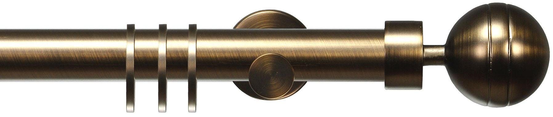 Liedeco Gardinenstange CELKUGEL01SG1L, Ø 25 mm, günstig online kaufen