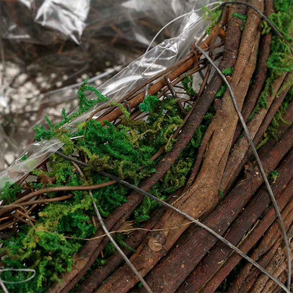 Florists Products Pflanzschale Pflanzherz Reben Moos für Trauer- und Tischdeko