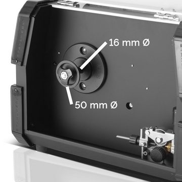 STAHLWERK Schutzgasschweißgerät MIG MAG 175 ST IGBT mit synergischem Drahtvorschub, 40 - 175 A, MIG MAG Schweißgerät mit 175 Ampere & MMA E-Hand