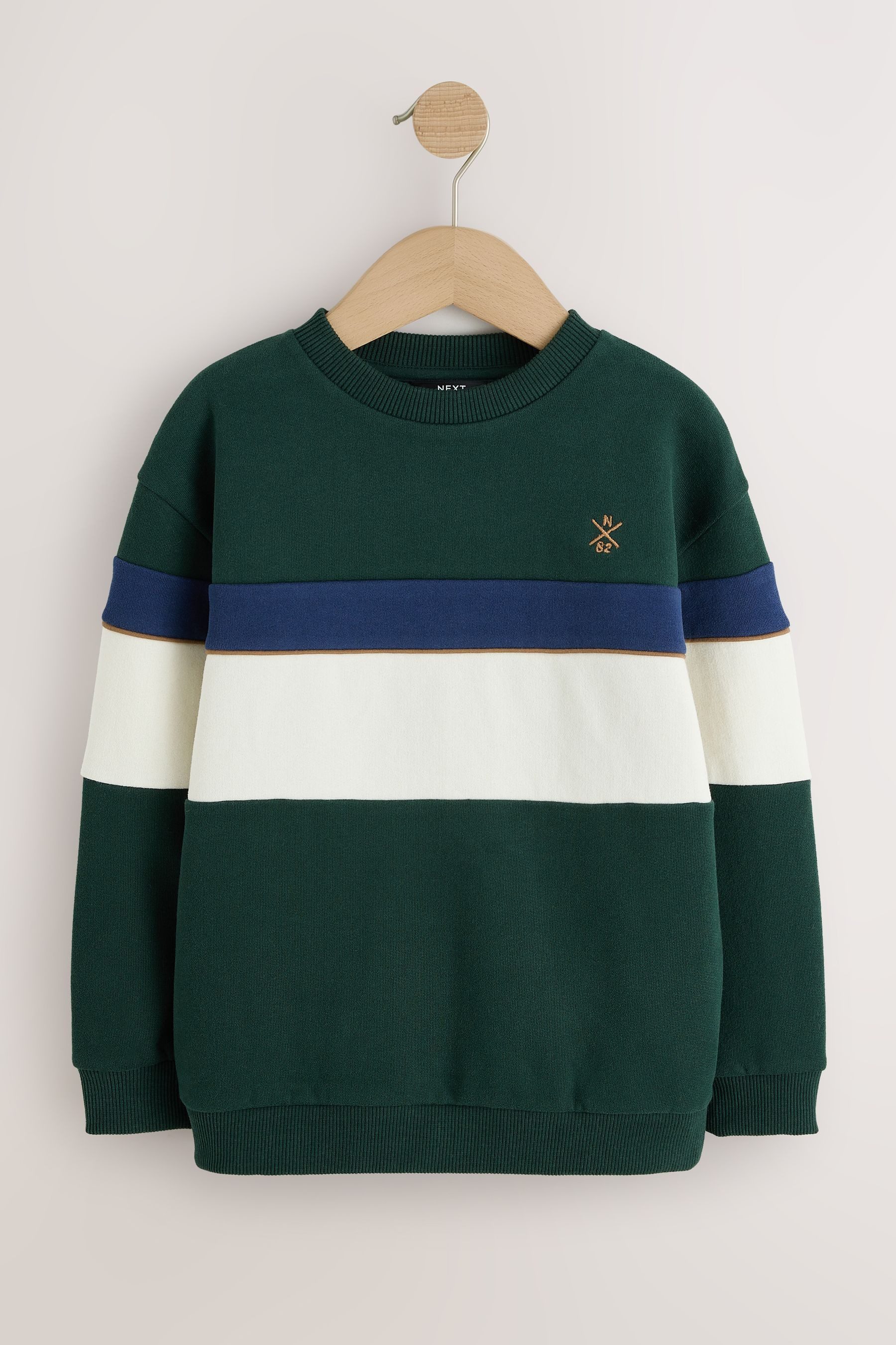 Next Sweater Sweatshirt mit Rundhalsausschnitt (1-tlg)