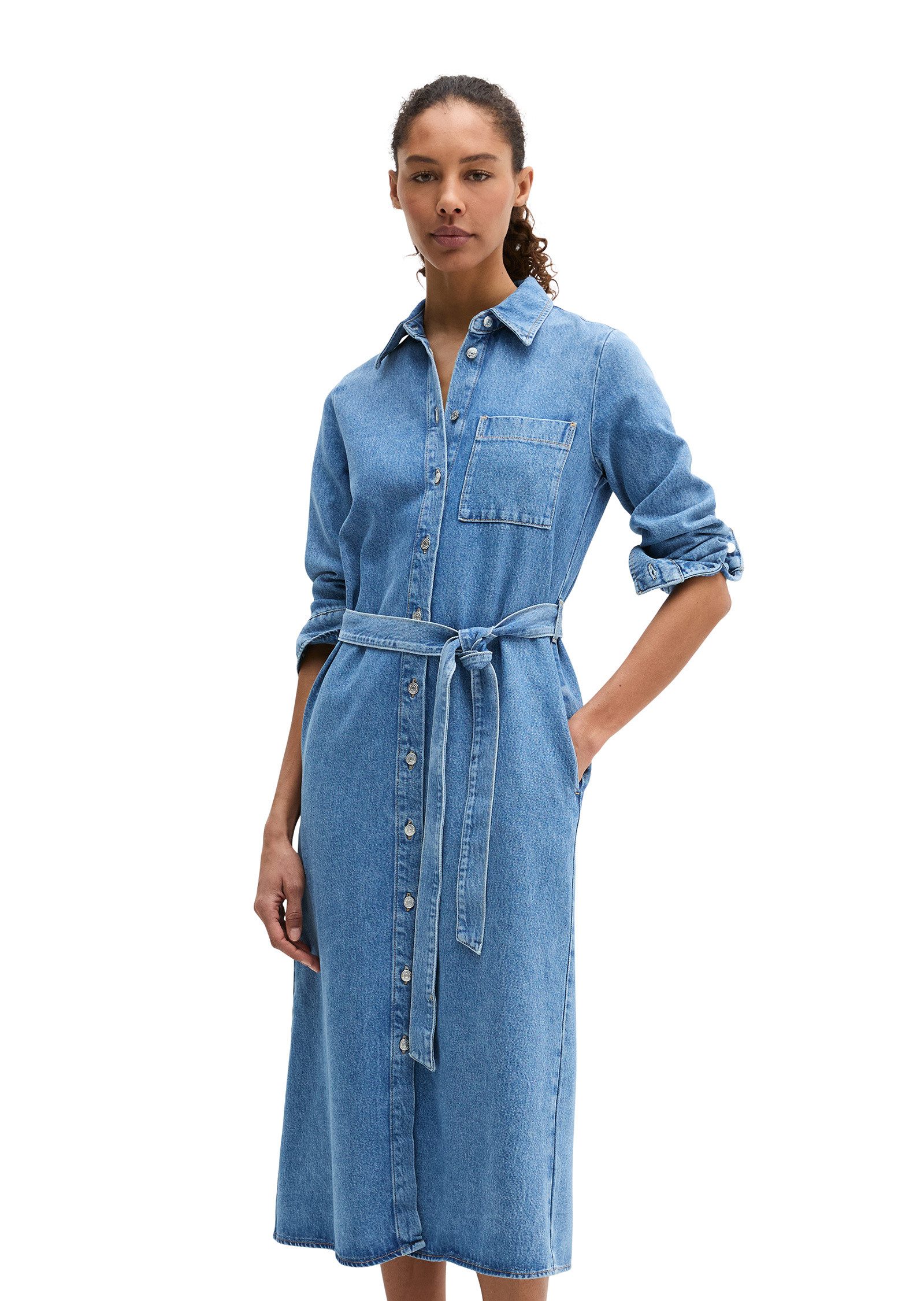 Marc O'Polo Jeanskleid aus TENCEL™ Lyocell-Mix