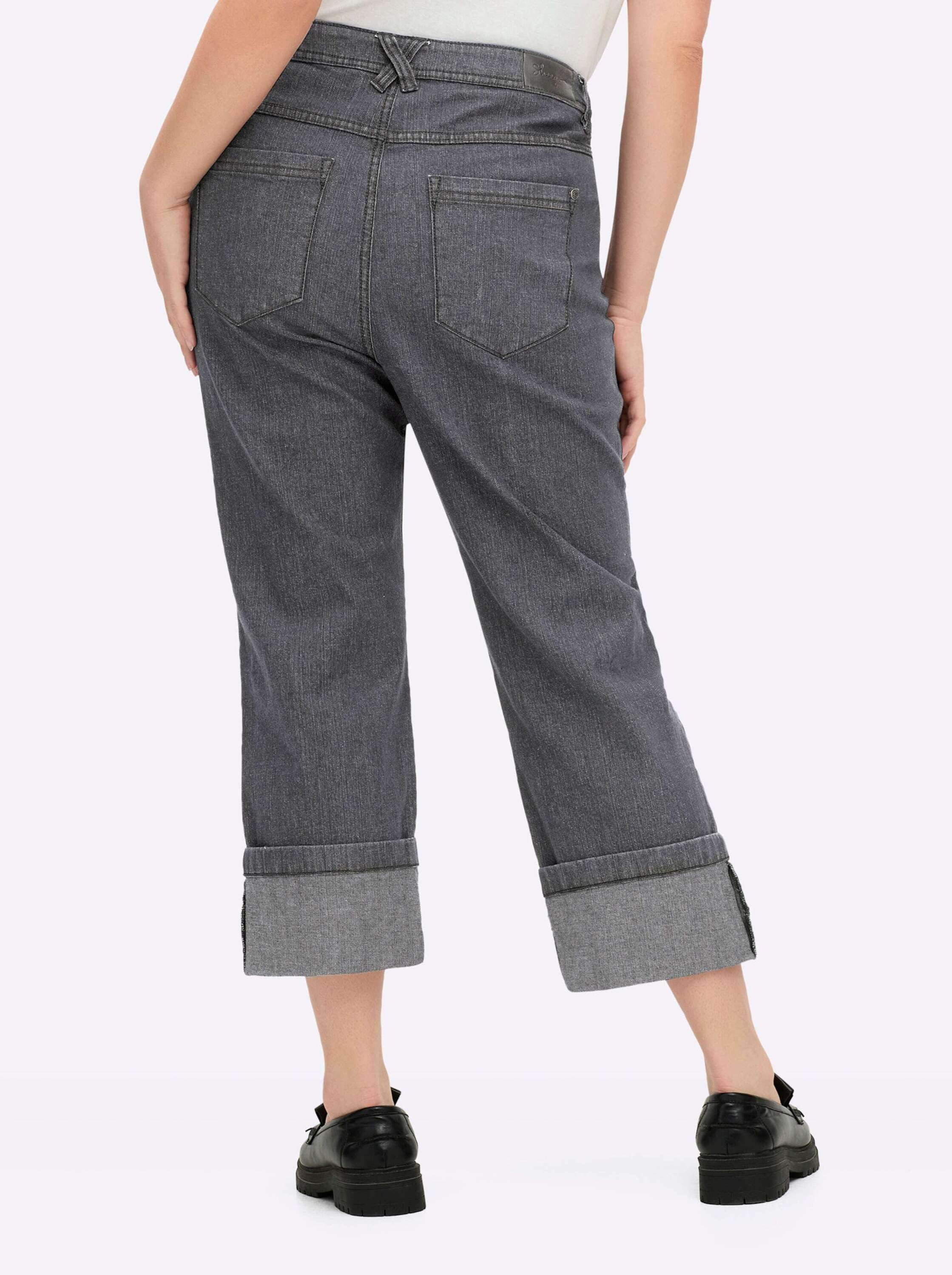 Sheego Bequeme Jeans 7/8-Jeans