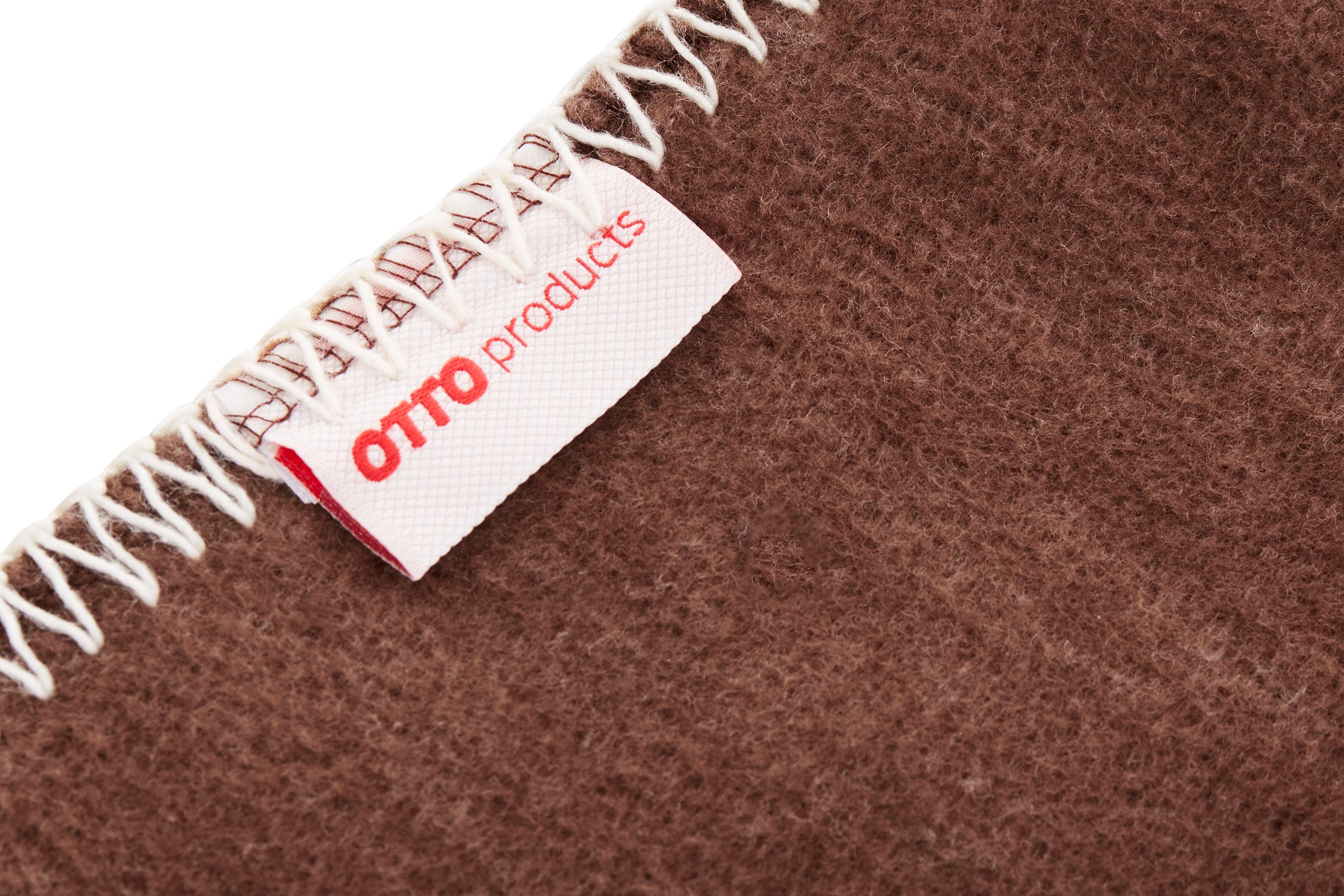 OTTO Kuscheldecke aus Wohndecke - products, GOTS braun nachhaltig Bio-Baumwolle, Jannis, zertifiziert