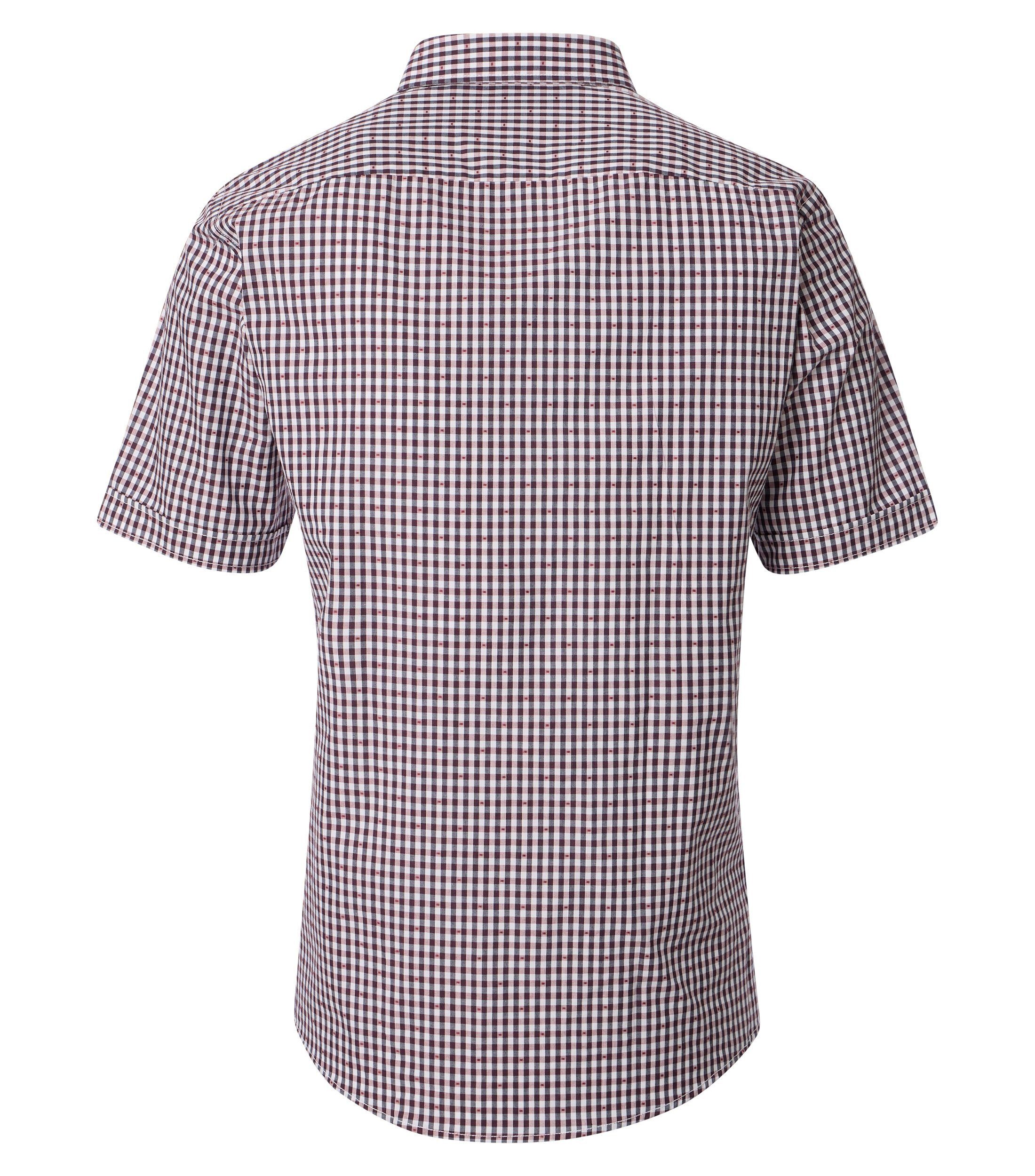 CASAMODA Kurzarmhemd "CASAMODA Freizeithemd Kurzarm kariert" günstig online kaufen