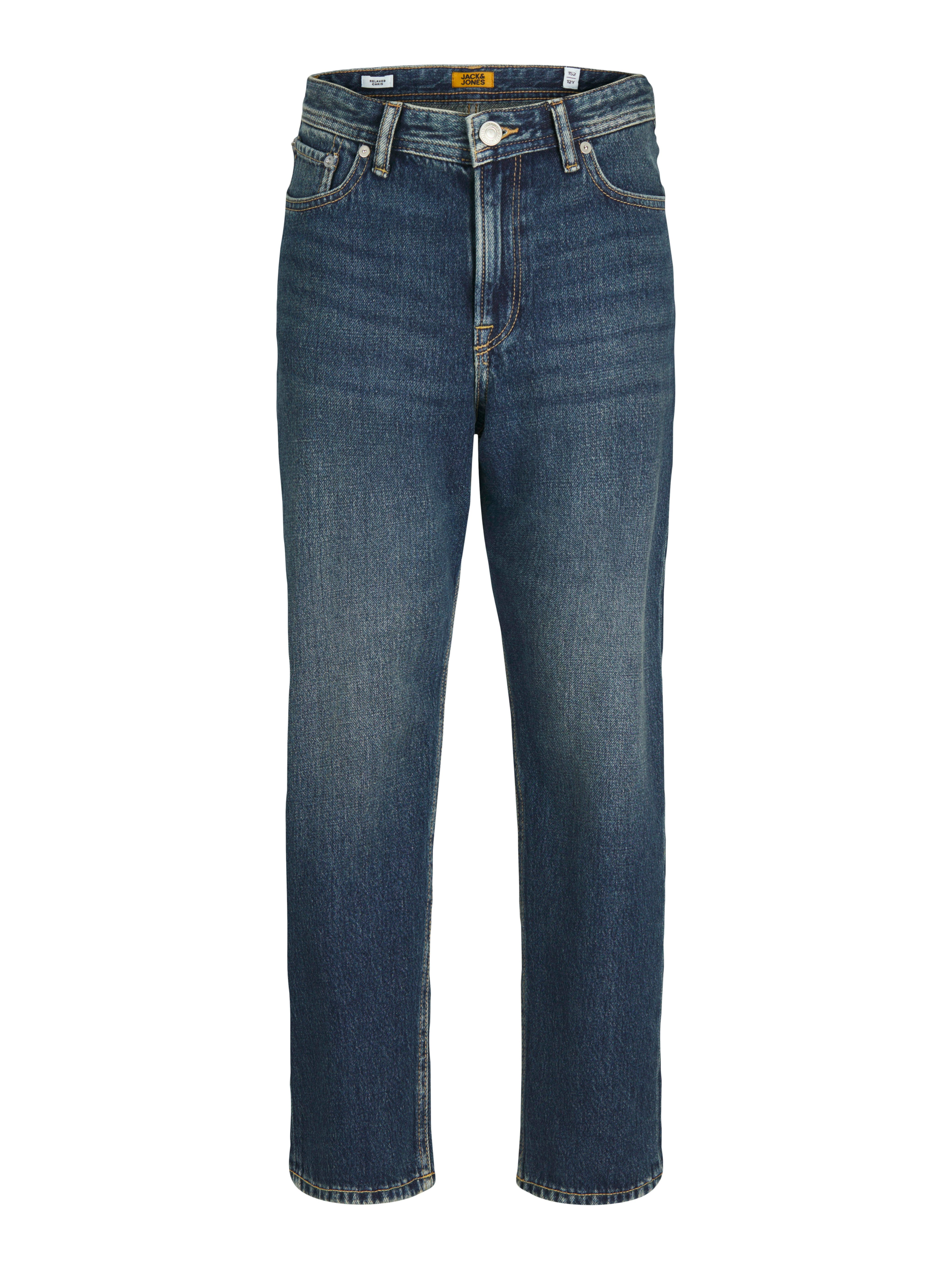 Relax-fit-Jeans JJICHRIS robust, pflegeleicht, stylisch
