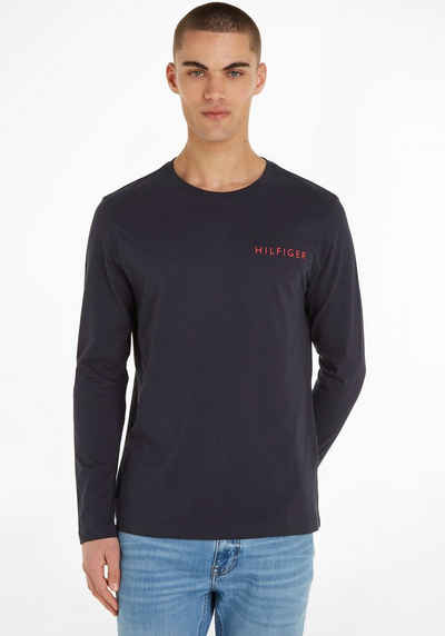 Tommy Hilfiger Rundhalsshirt POP COLOR mit langen Ärmeln und Tommy Hilfiger Schriftzug