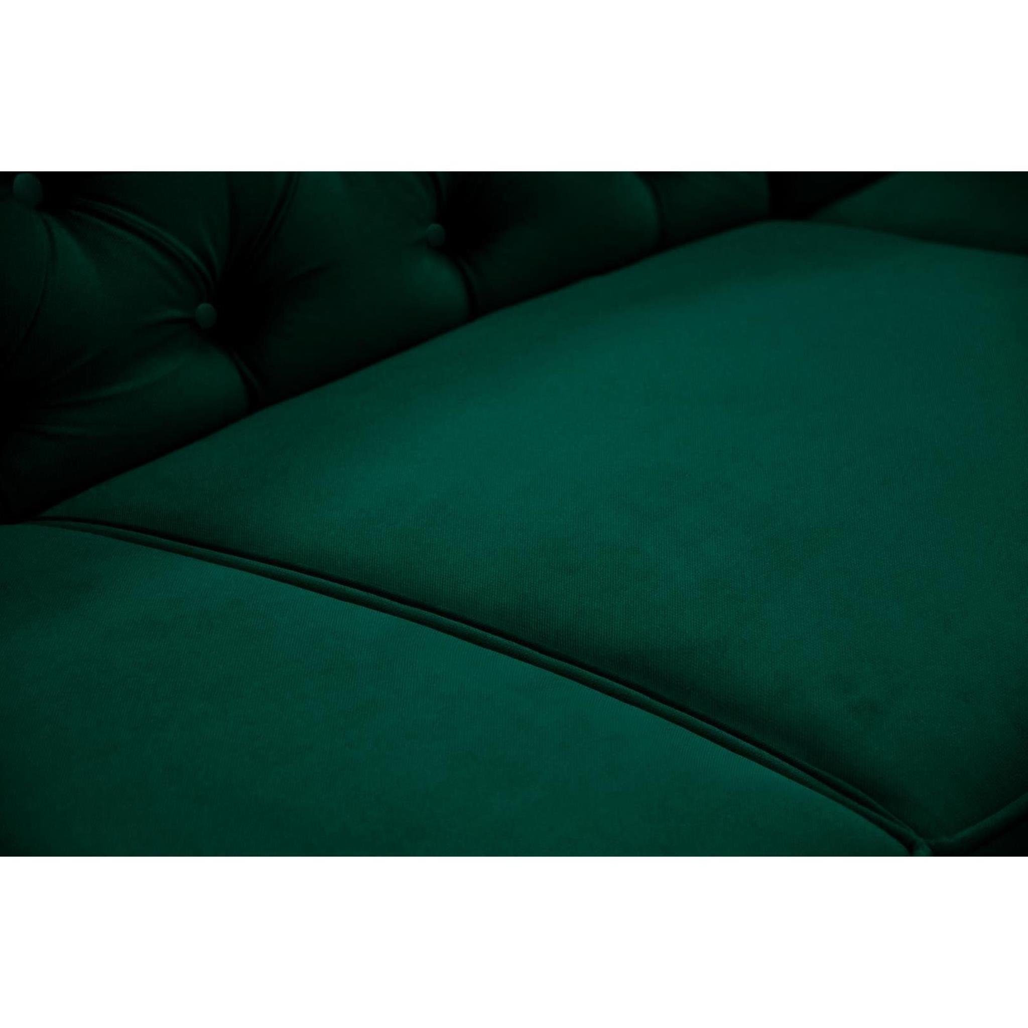Relaxfunktion, Flasches Grün (kronos L-Form Chester, rechts Ecksofa mane aus 2x Beautysofa mit Polsterecke Velour, mit 19) Bettkästen oder montierbar, links