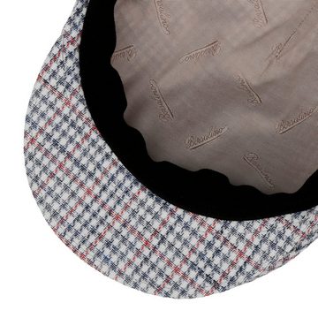 Borsalino Flat Cap (1-St) Schirmmütze mit Schirm, Made in Italy